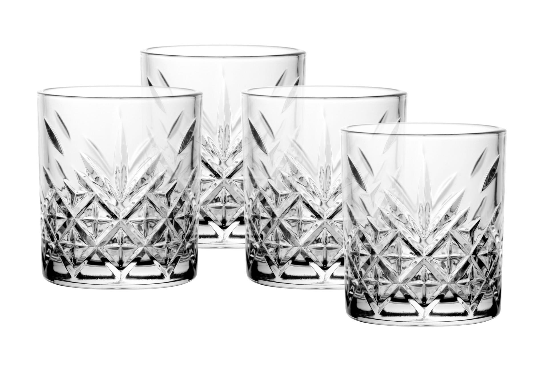 Pasabahce Timeless Set 4 Bicchieri Vino 21 cl In Vetro Trasparente Vintage - Set 4 Pz