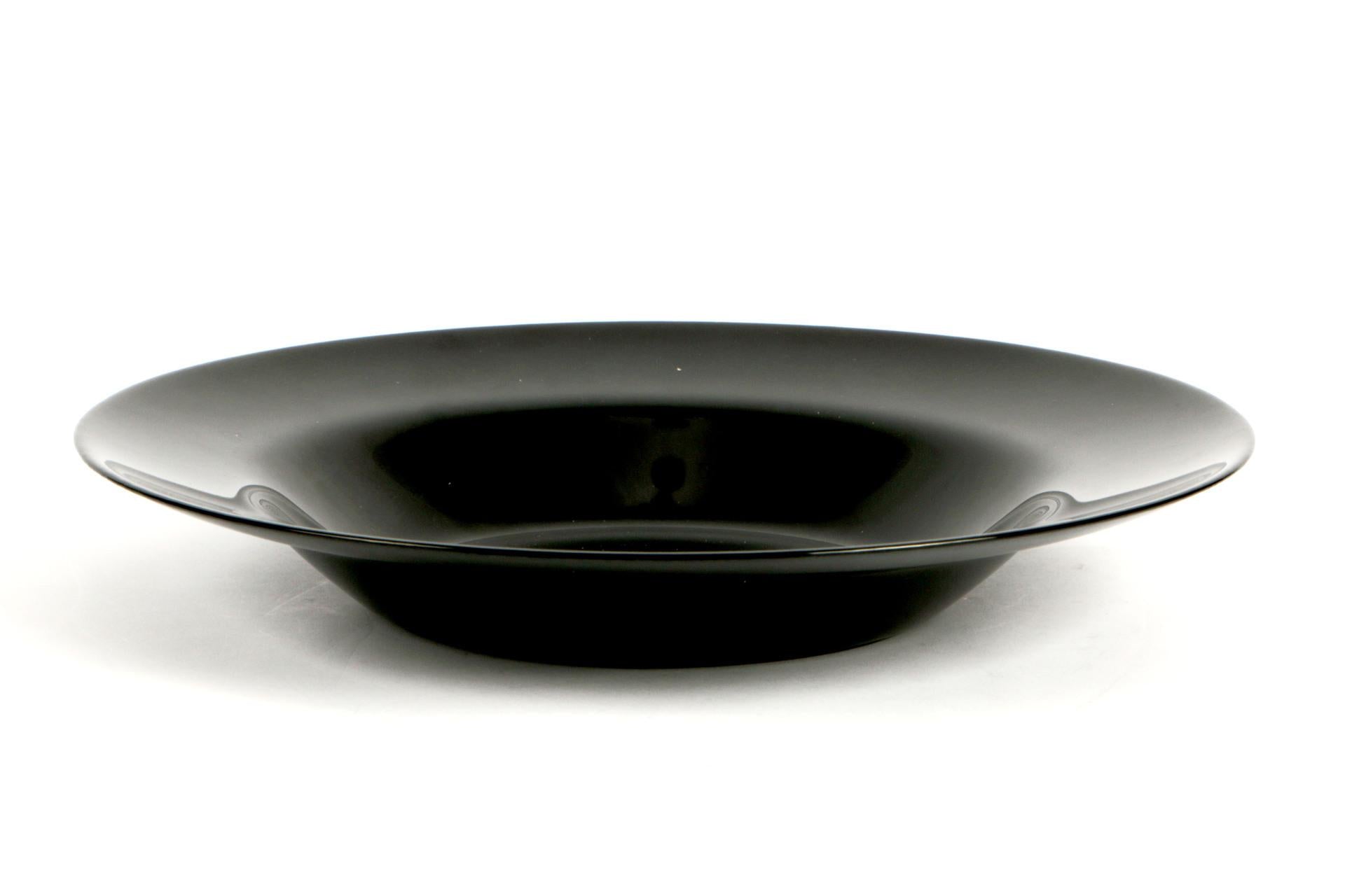 Arcoroc Evolution Black Piatto Pasta Ø28.6 cm - Resistente agli Shock Termici - Set 6 Pz