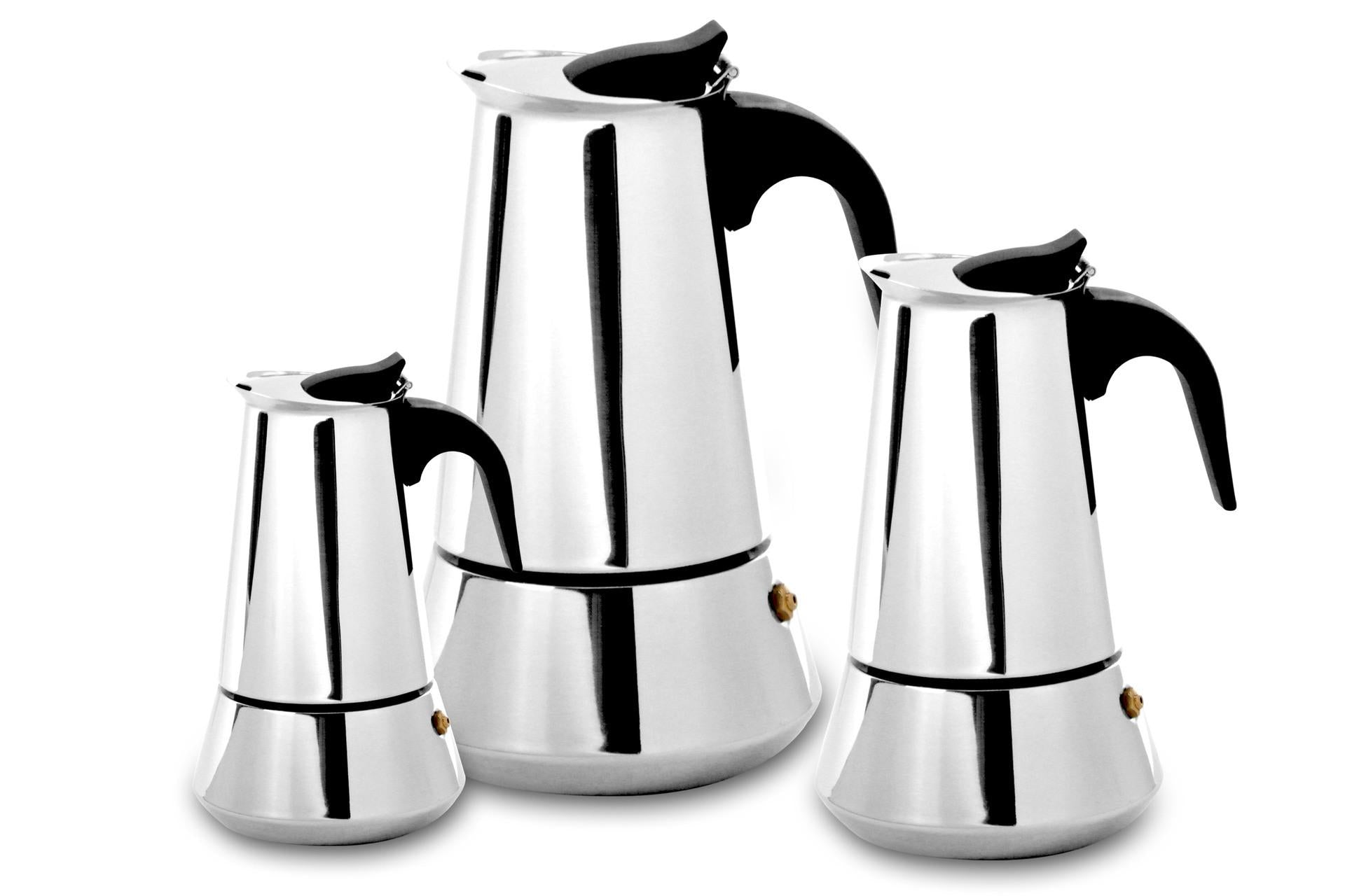 Import Cottura Madame Caffettiera Inox 2 Tazze SSC-02 In Acciaio Inox 4