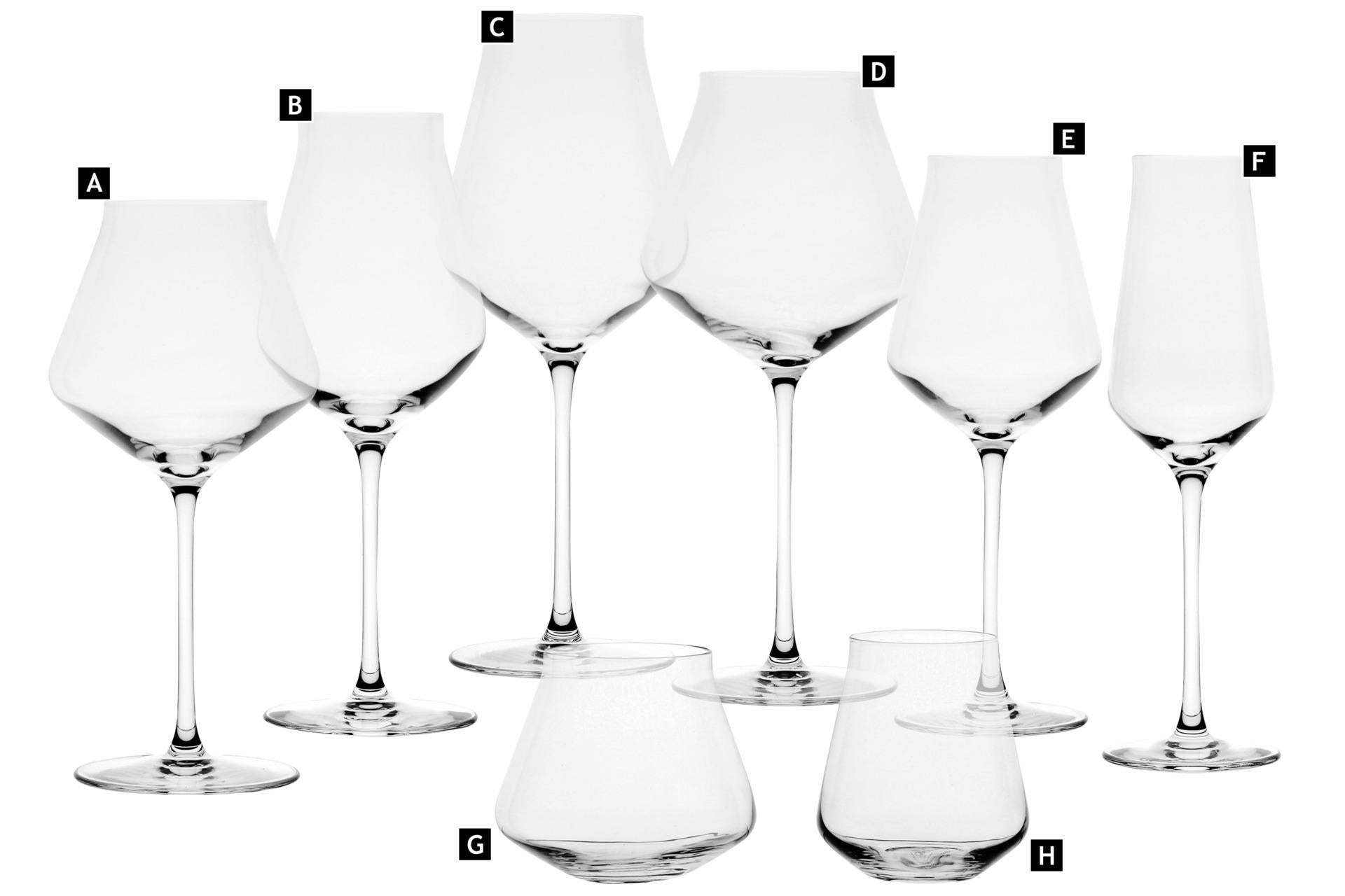 Arcoroc Reveal Up Calice Vetro Soffiato 40 cl - Linea Elegante per Servizio Vino al Bicchiere - Set 6 Pz 4