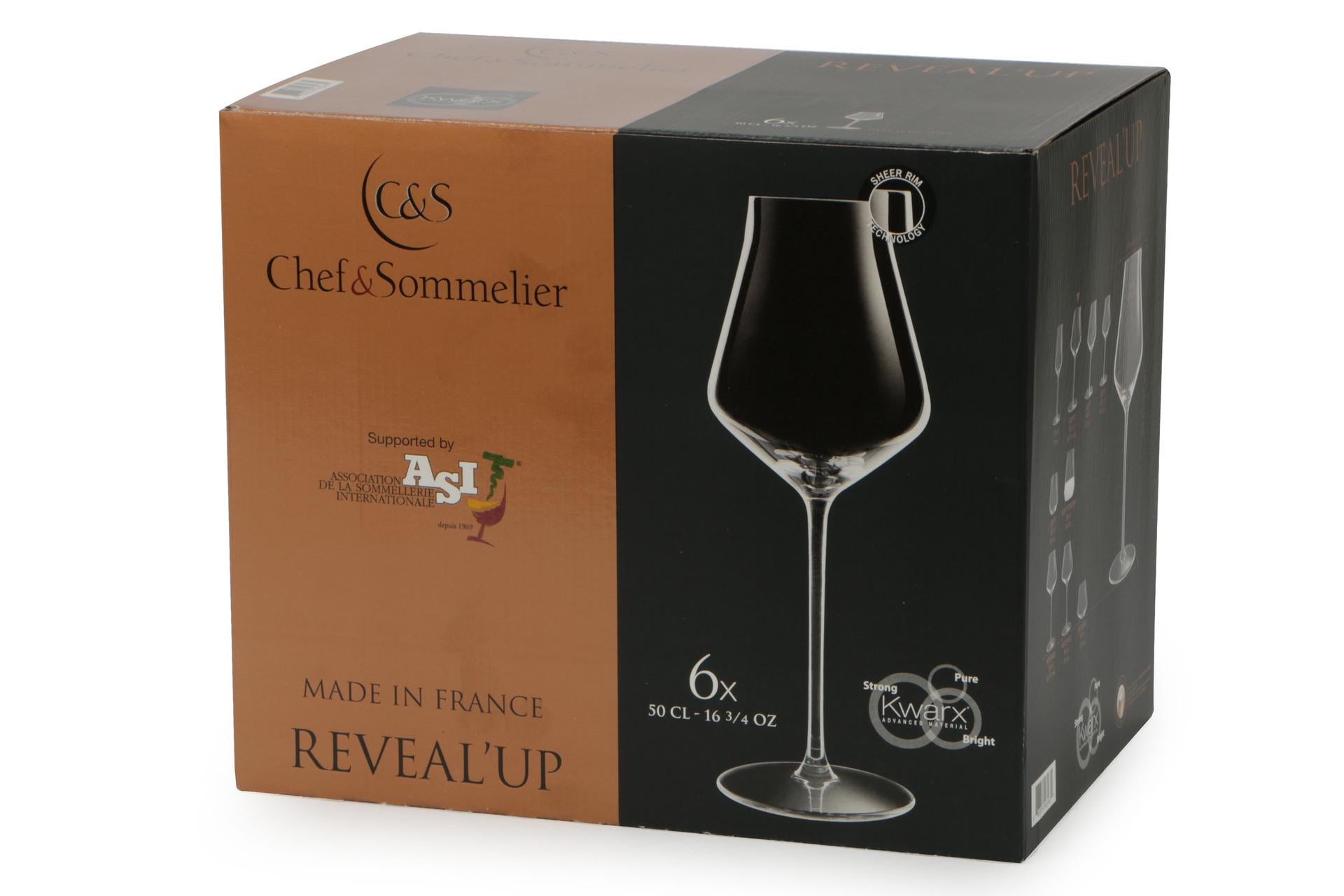 Arcoroc Reveal Up Calice Vino Soft 50 cl - Linea Elegante per Servizio Vino al Bicchiere - Set 6 Pz 5