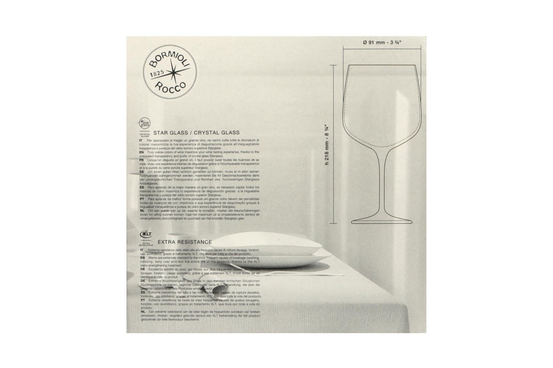 Bormioli Rocco Calice Cocktail Premium Cl.76 In Vetro Sonoro Superiore - Set 6 Pz 5