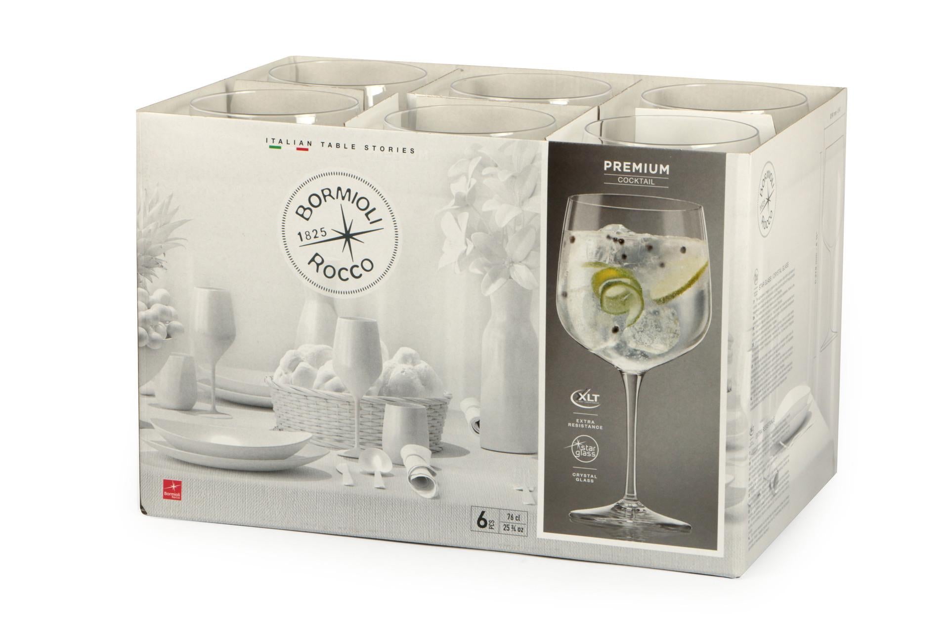 Bormioli Rocco Calice Cocktail Premium Cl.76 In Vetro Sonoro Superiore - Set 6 Pz 7