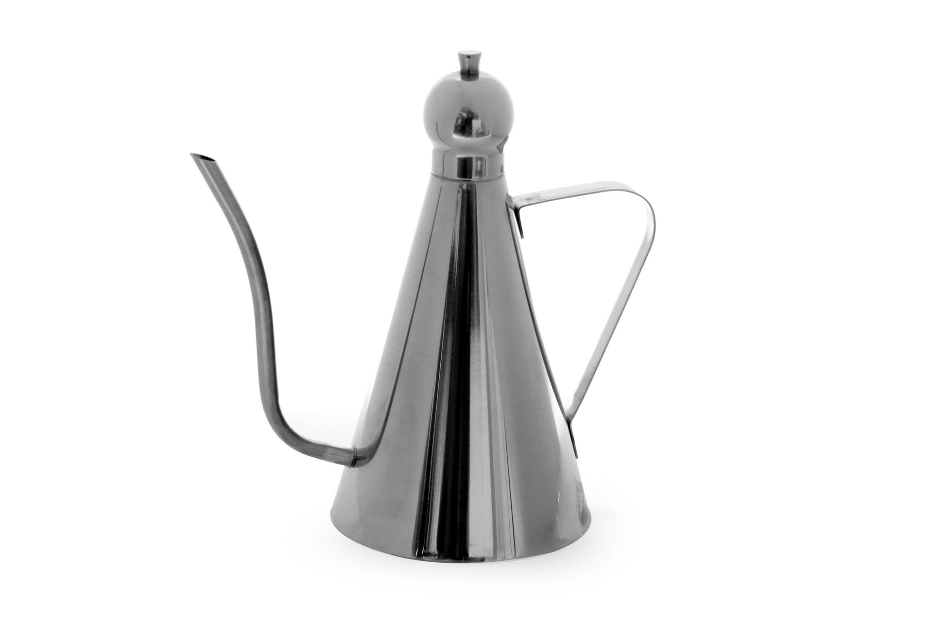 Gi Metal Oliera In Acciaio Inox Lt.1 - Resistente Agli Urti Per Uso Professionale