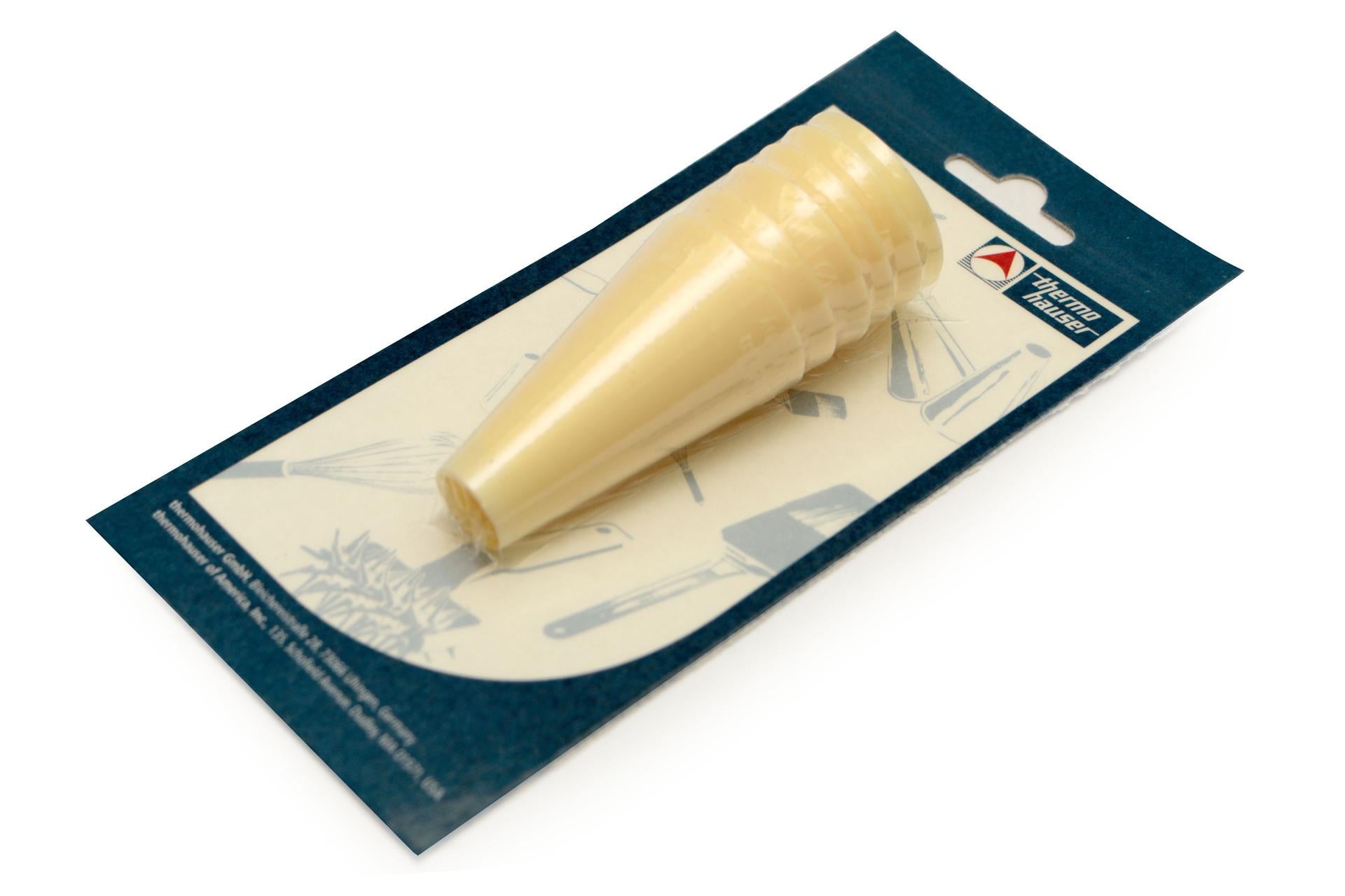 Thermohauser Set 6 Bocchette In Plastica Per Sac à Poche - Ideali Per Decorare Torte, Cupcakes e Farcire Macarons - Set 6 Pz