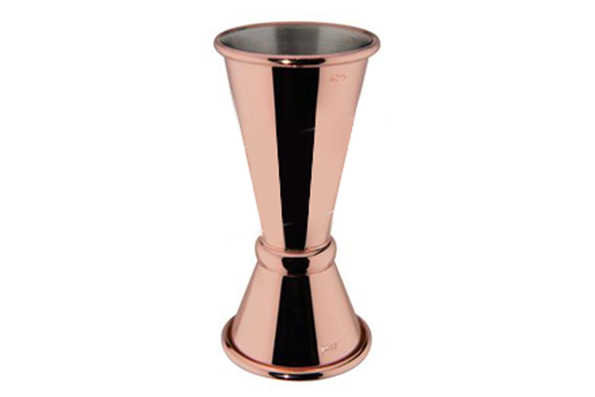 Ilsa Jigger Rame Misurino Cocktail Inox 2-4 cl - Jigger Professionale per Dosaggio Preciso