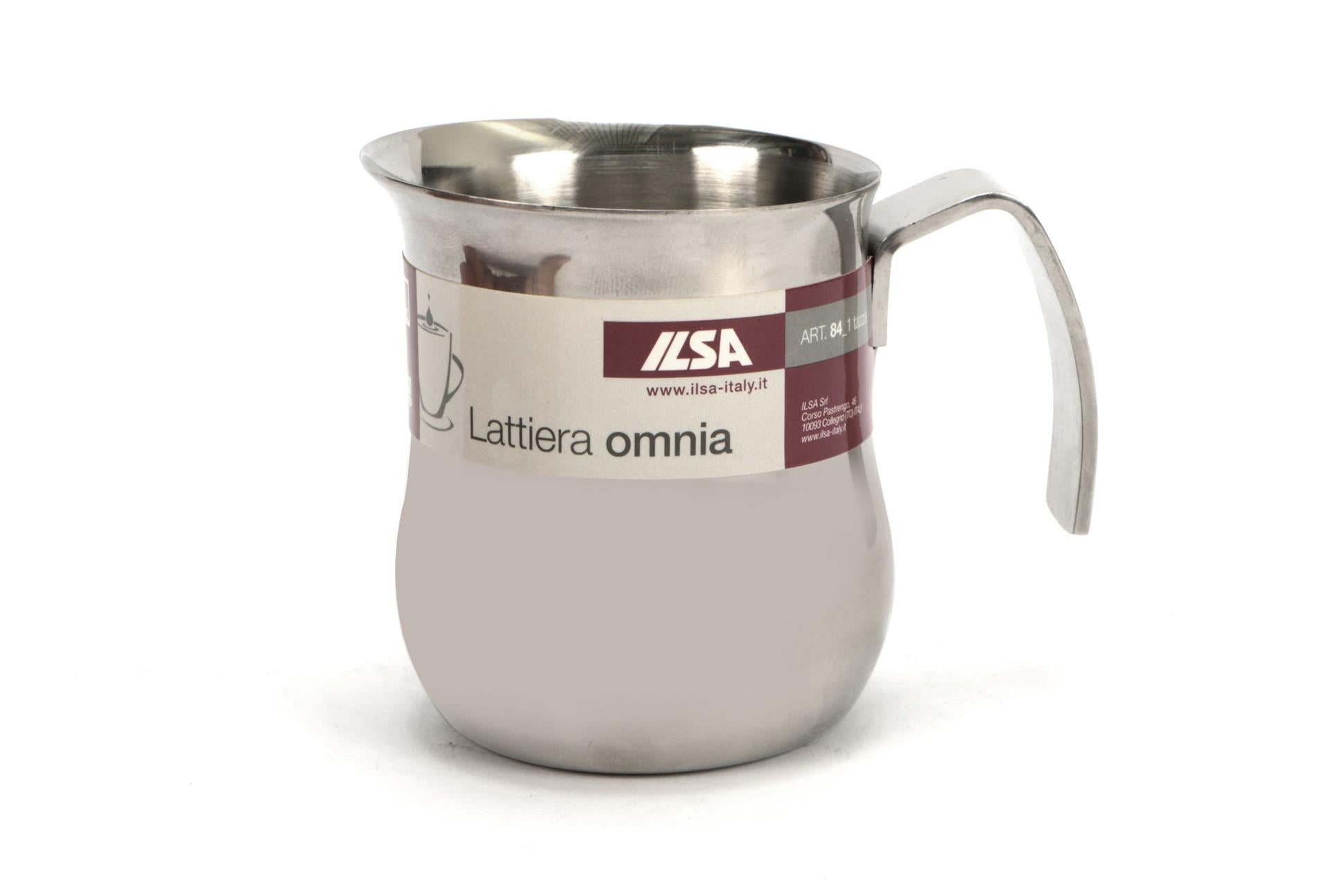 Ilsa Omnia Lattiera Acciaio Inox 1 Tazza 15 cl - Senza Fondo per Induzione