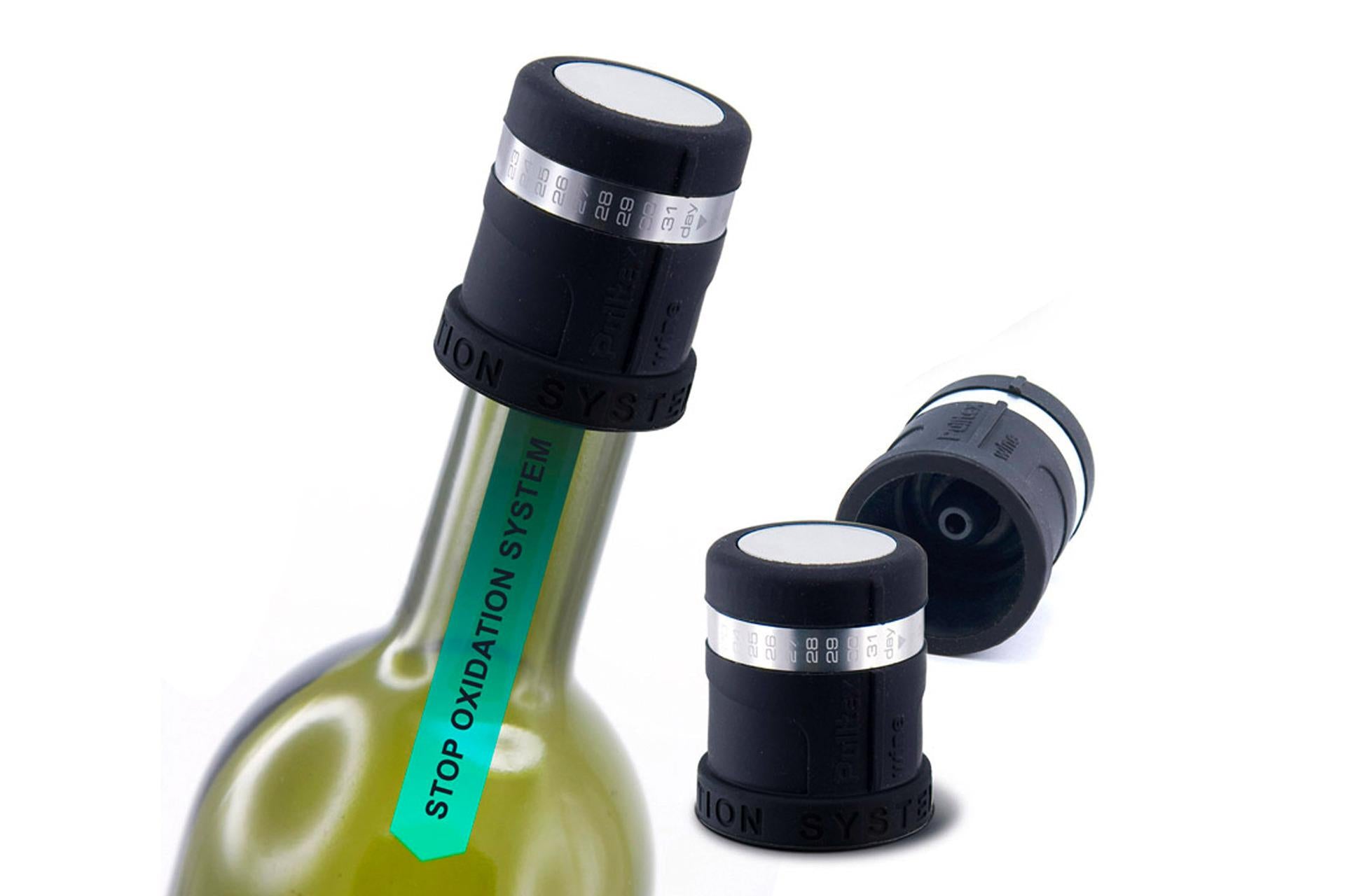 Pulltex Tappo Antiossidante In Silicone - Sistema Brevettato Anti-Ossidazione Vino