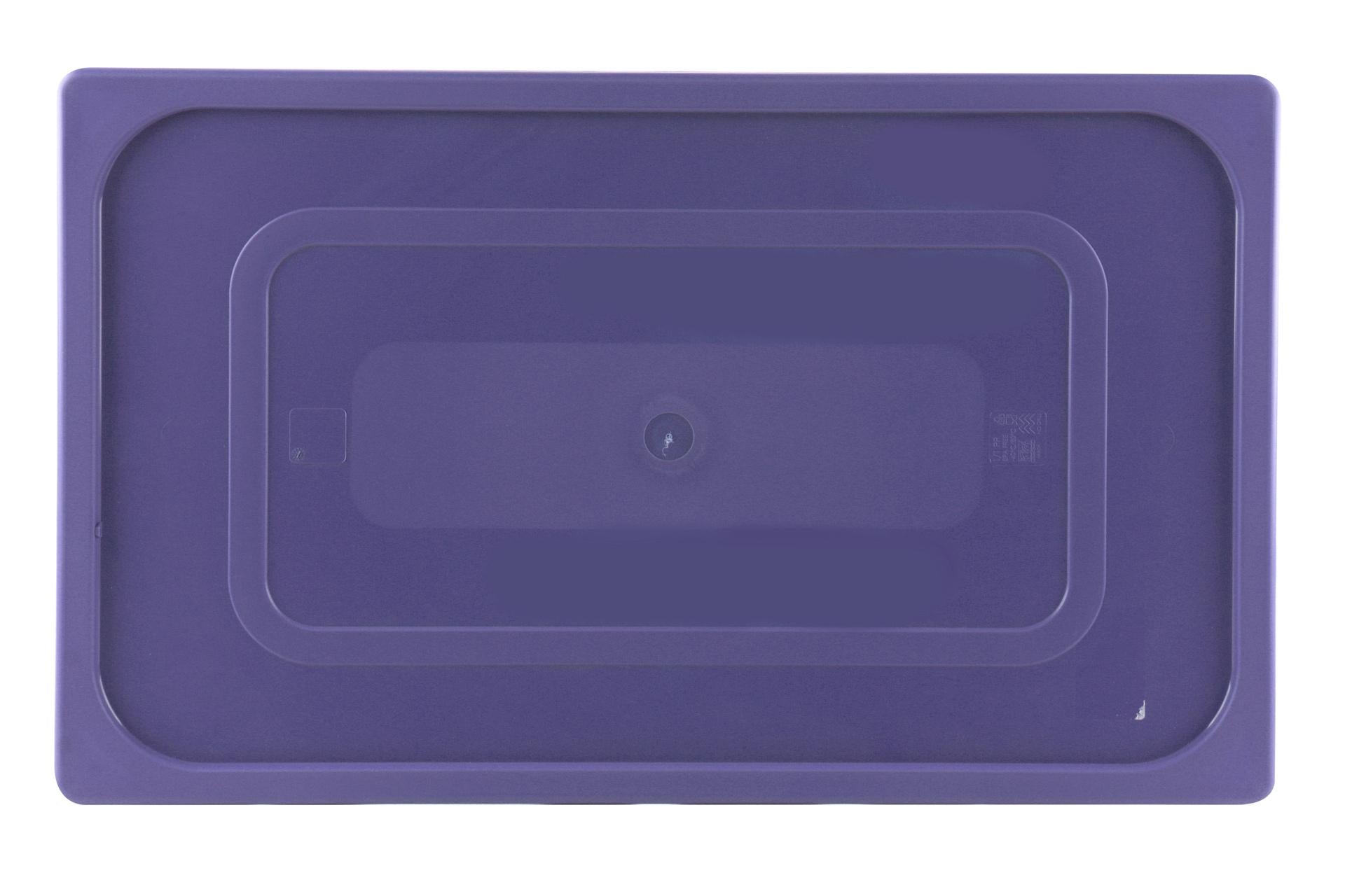 Mori2A Coperchio GN Polipropilene 1/1 Viola - Coperchi Gastronorm In Polipropilene Per Identificazione Contenuti