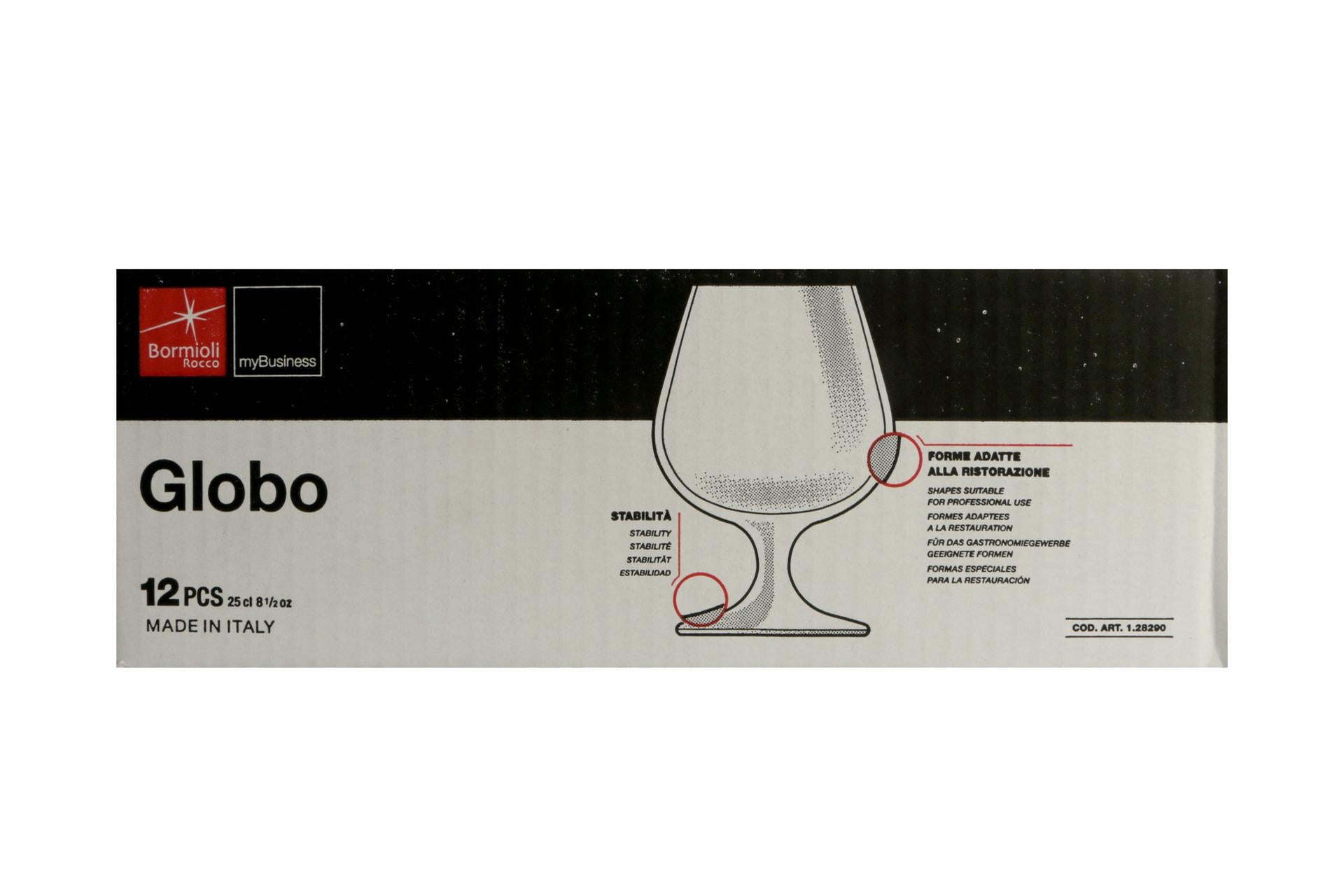 Bormioli Rocco Globo Calice Cognac 25 cl - Collezione Calici Brandy Versatili per Ristorazione - Set 12 Pz 5