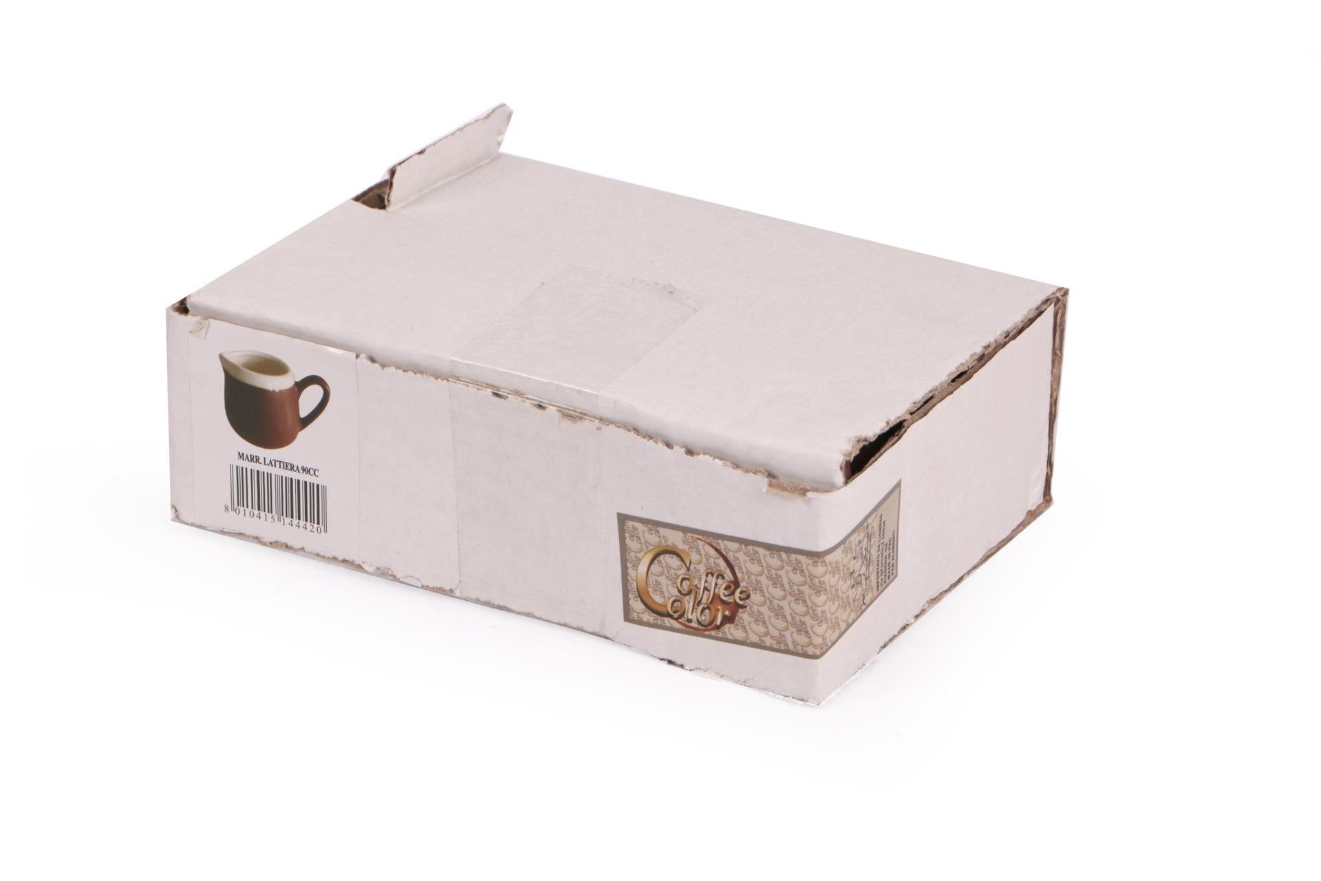 Import Tavola Professional Coffee E Co. Lattiera 90cc Marrone - Linea Doppio Spessore In Tinta Unita - Set 6 Pz 3