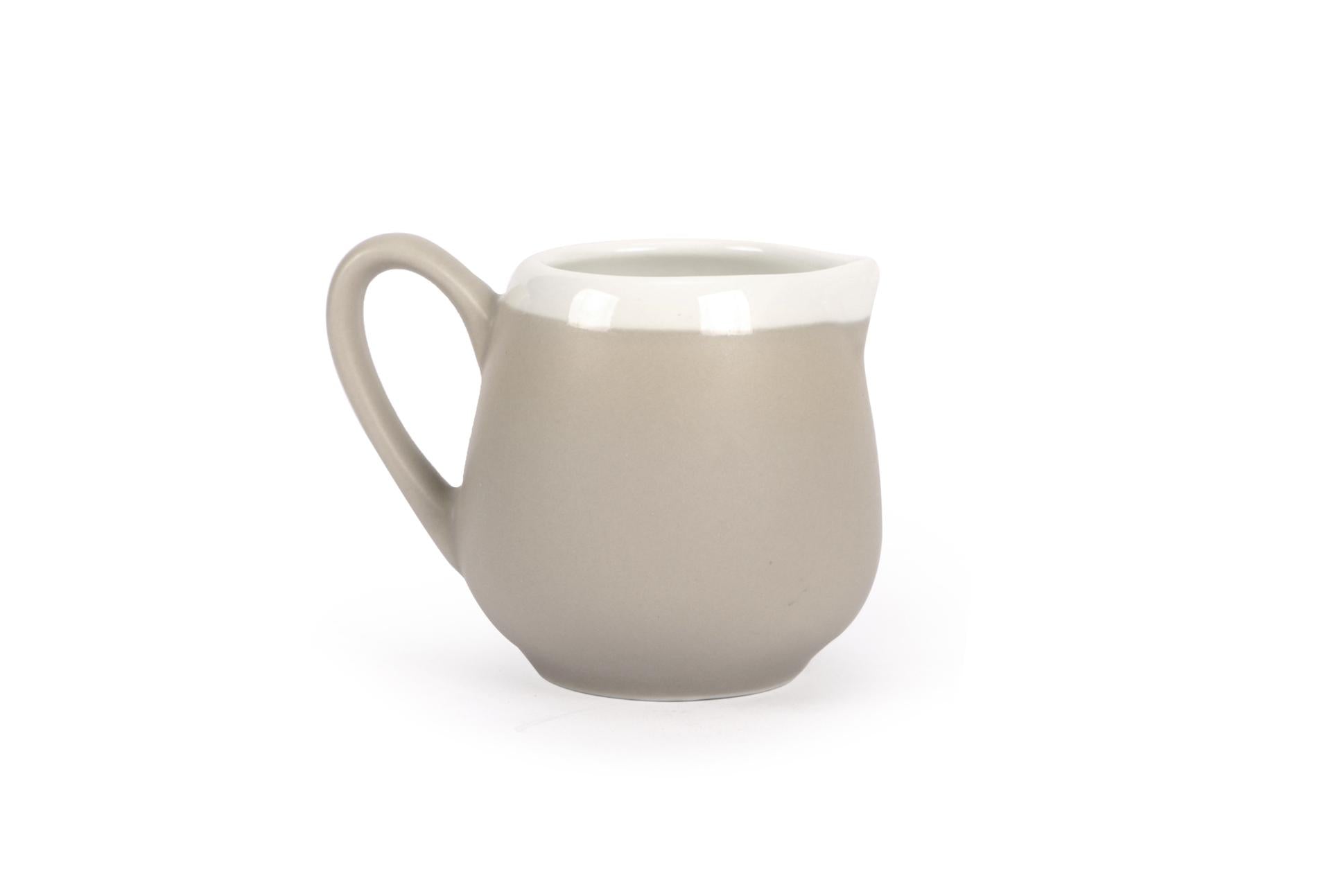 Import Tavola Professional Coffee E Co. Lattiera Tortora 90cc - Linea Accessori Doppio Spessore - Set 6 Pz