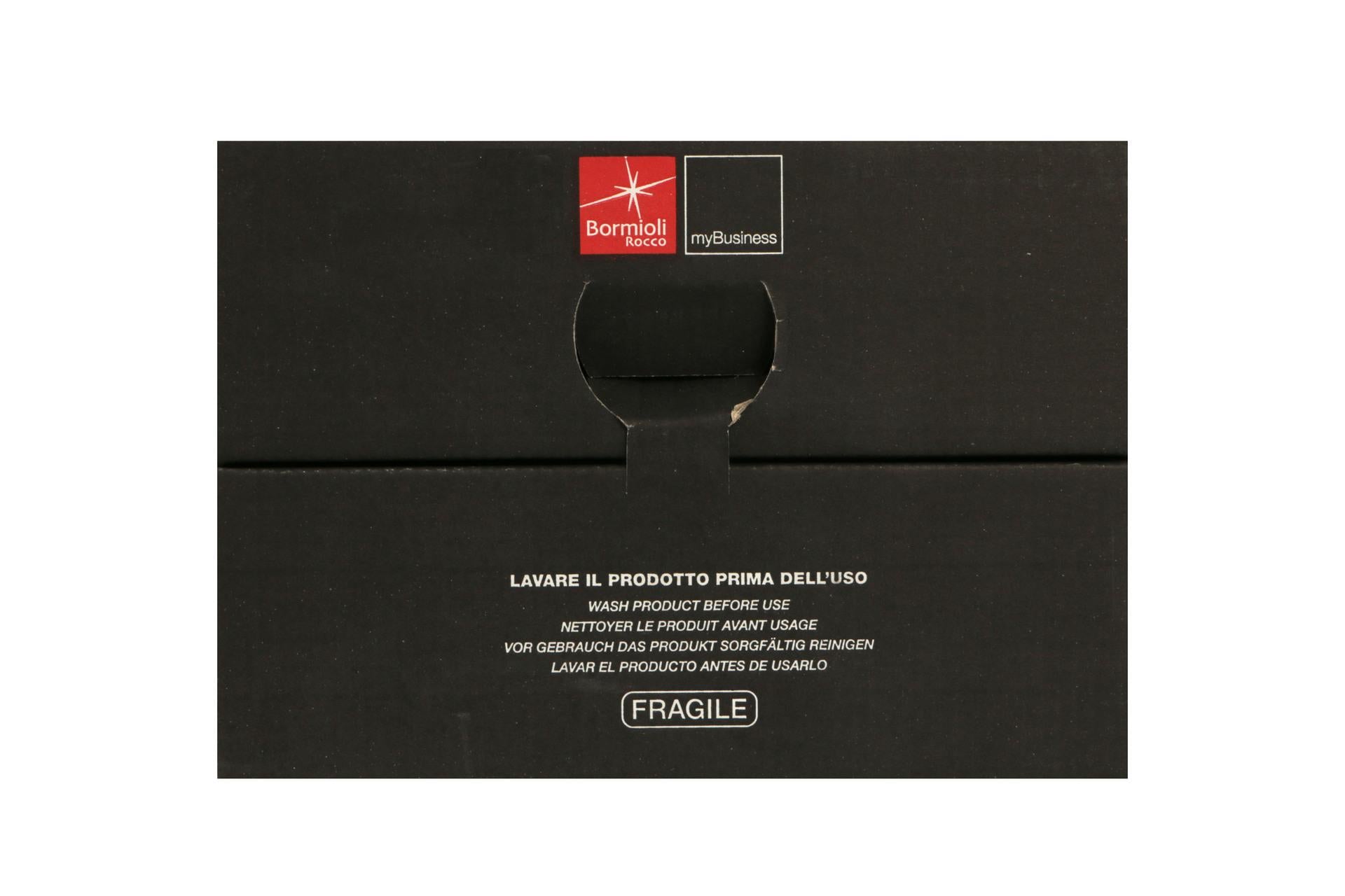 Bormioli Rocco Diamond Trasparente Set 6 Bicchieri Caffeino 8 cl In Vetro Decorato - Set 6 Pz 5