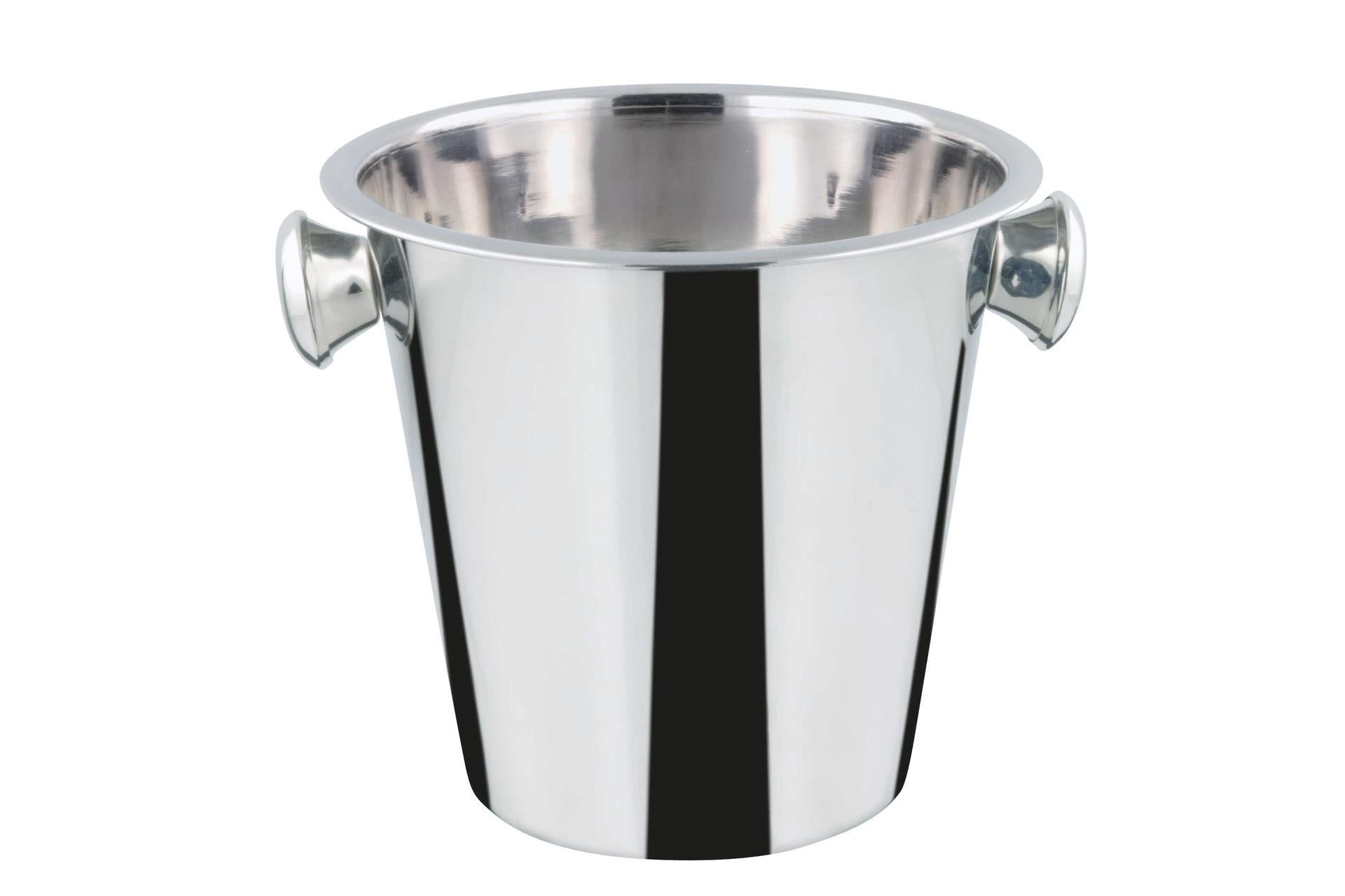 Ilsa Secchiello Champagne Ø20 cm In Acciaio Inox Con Pomoli - Utensili Professionali