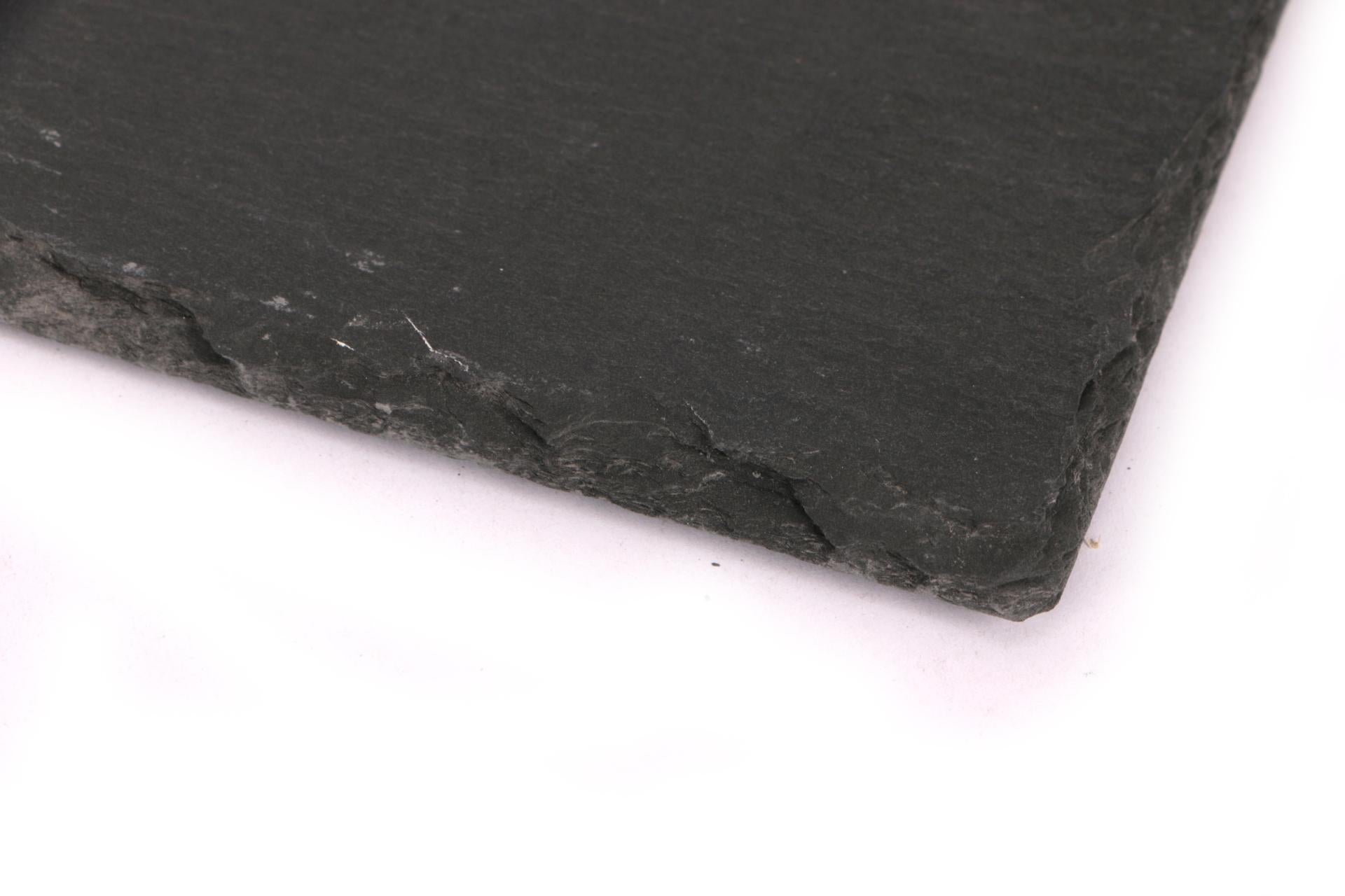 Import Tavola Professional Piatto Rettangolare 30 x 10 cm In Ardesia Naturale - Set 12 Pz