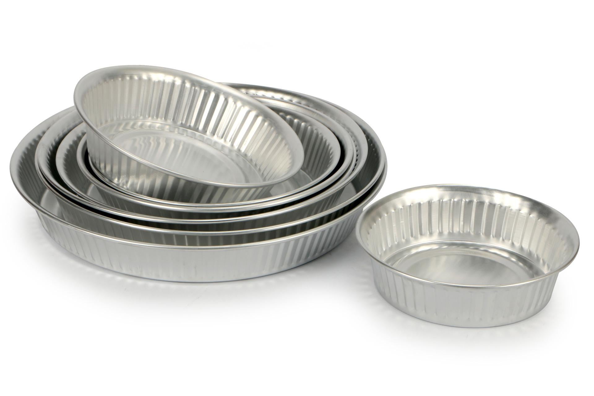 Agnelli Tortiera In Alluminio Ø28 cm - Spessore 0.6 mm Per Cottura In Forno