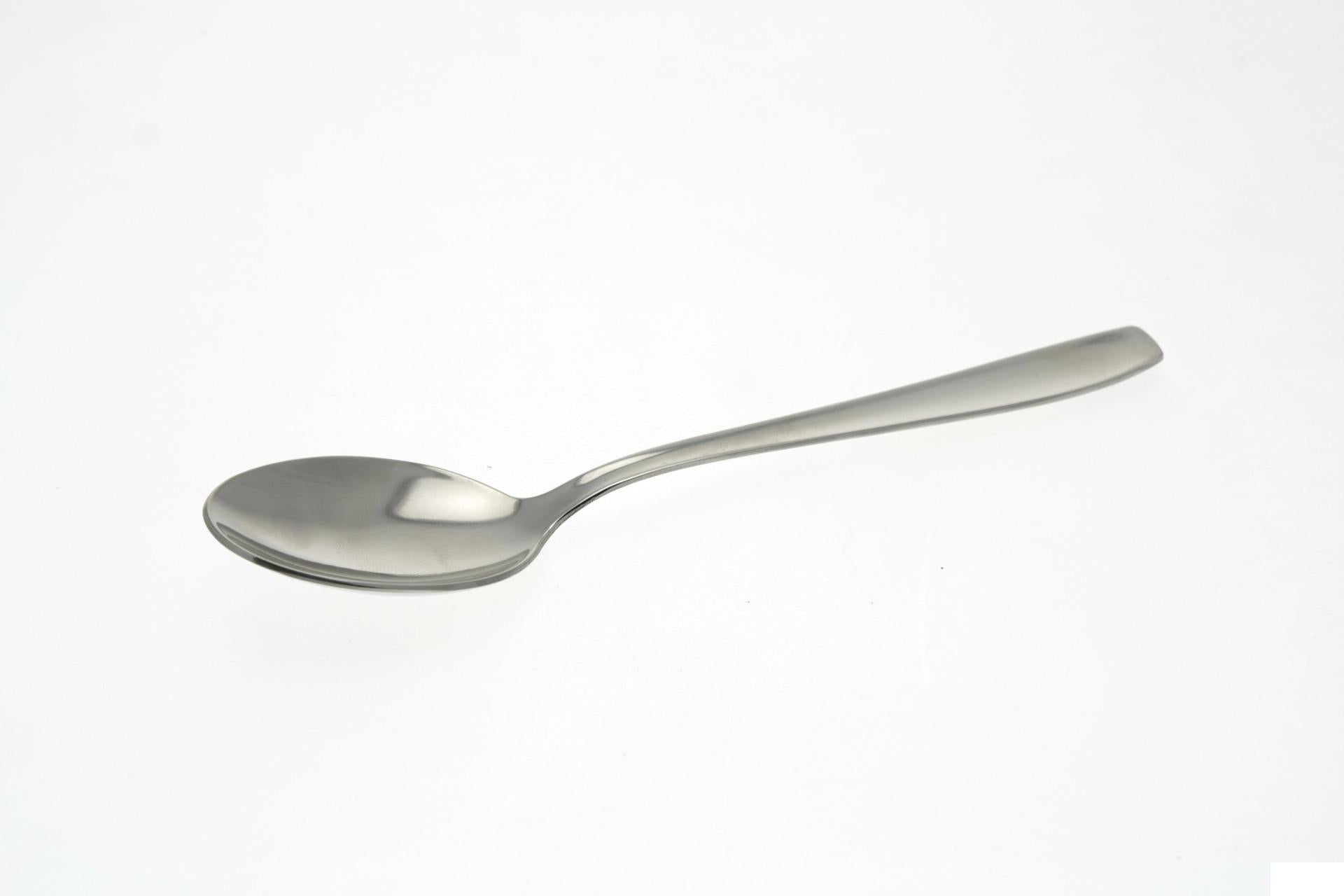 Gnali Hotel Cucchiaio Frutta 18/10 - Spessore 1.8 mm In Acciaio Inox - Set 12 Pz