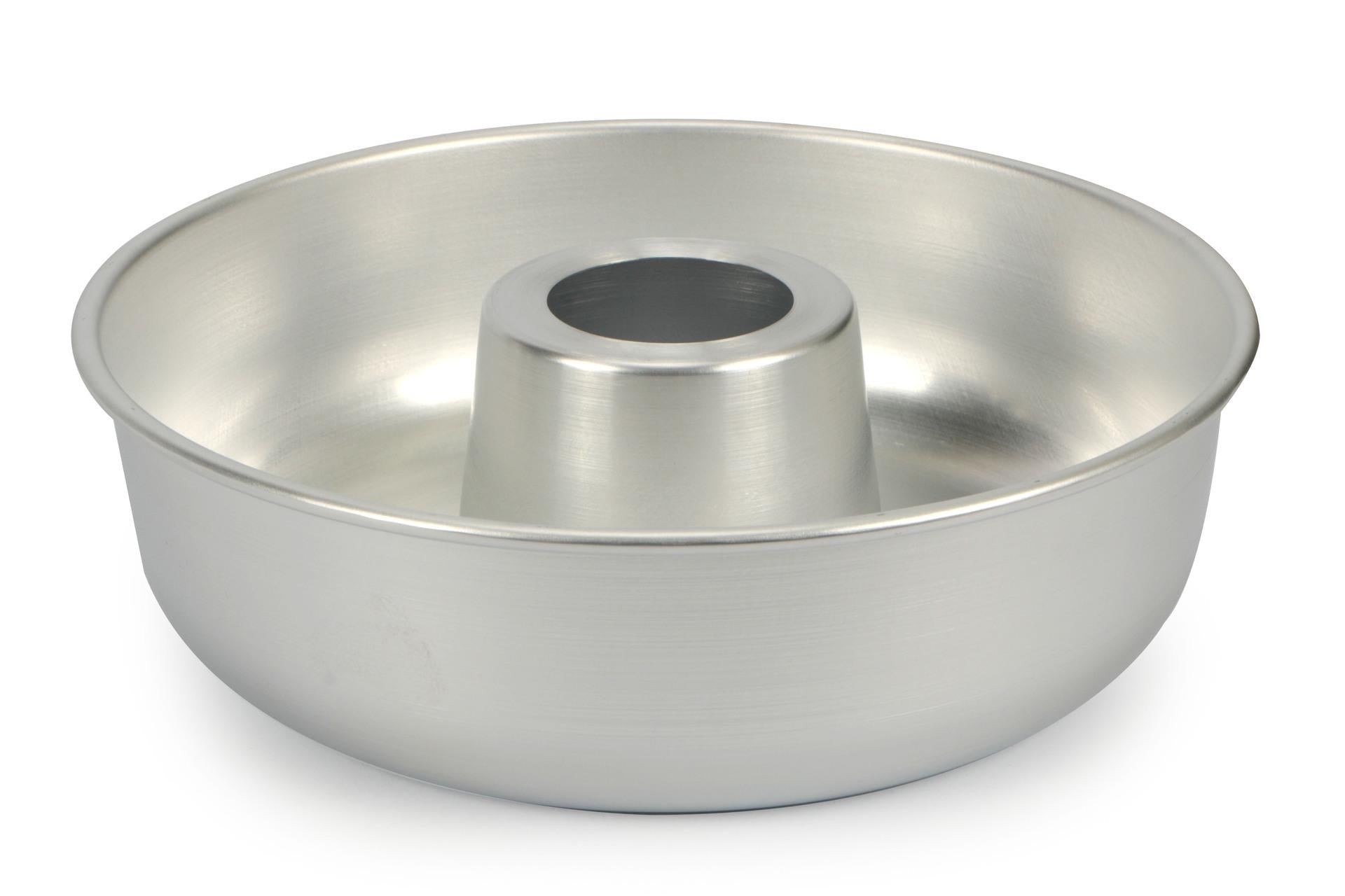 Agnelli Stampo Ciambella Ø28 cm In Alluminio Con Tubo Centrale - Elevata Conducibilità Termica