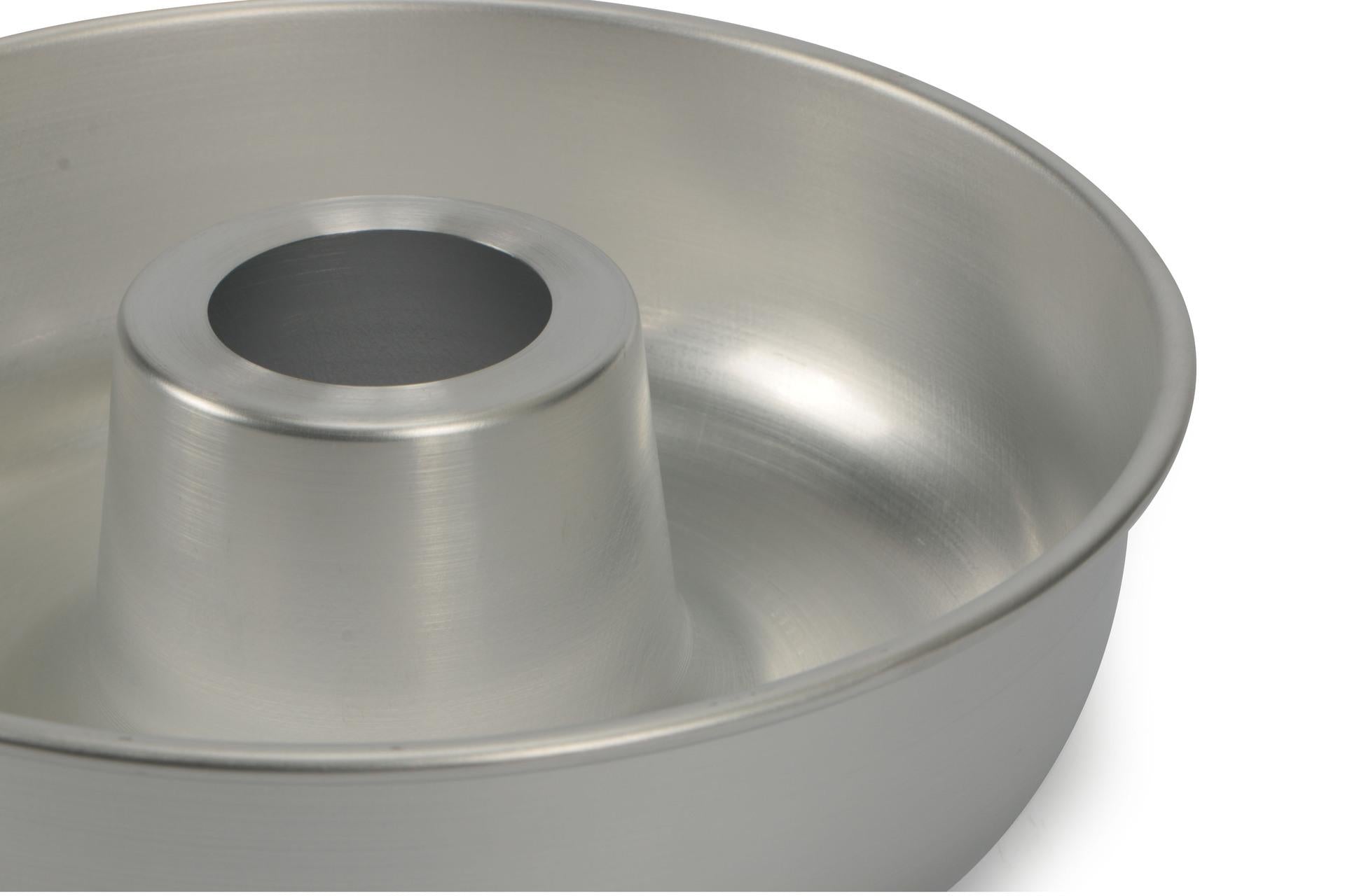 Agnelli Stampo Ciambella Ø28 cm In Alluminio Con Tubo Centrale - Elevata Conducibilità Termica 3