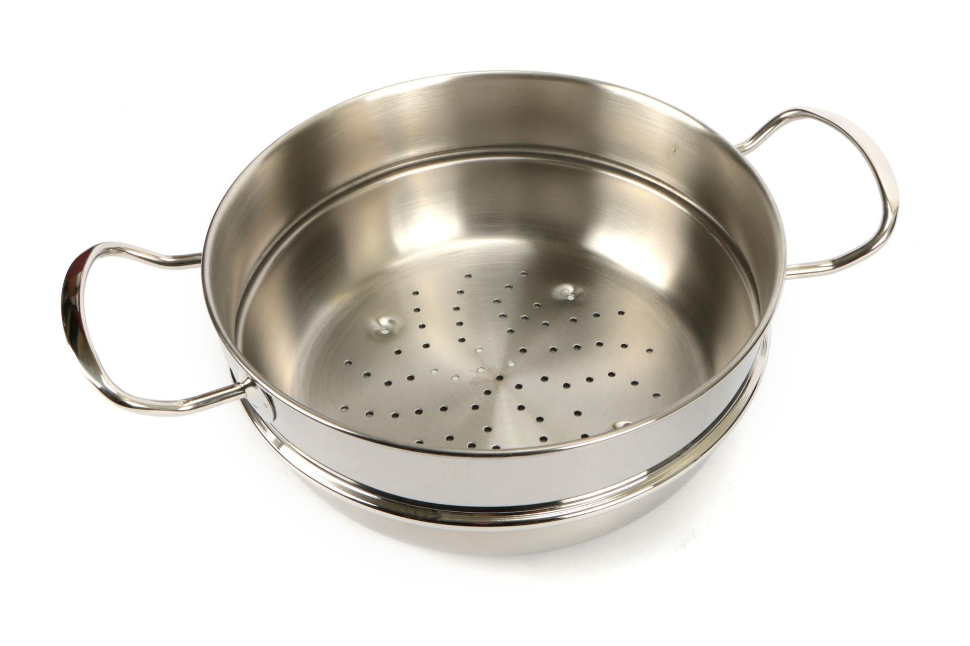 Pintinox Professional Colapasta Ø20 cm In Acciaio Inox Satinato Con Fascia Lucida
