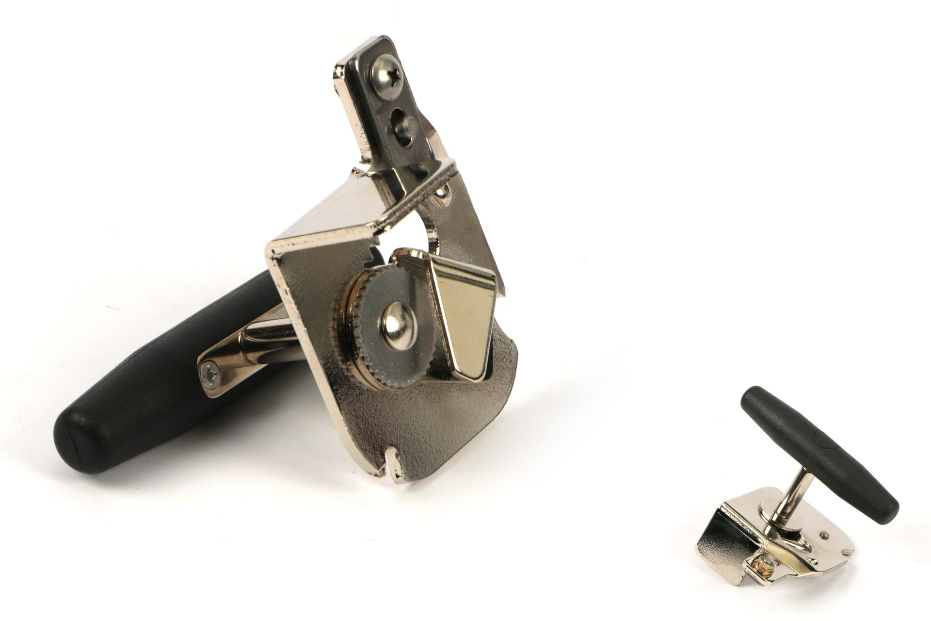 Ilsa Apriscatola Professionale Inox 8.5x10x10 cm Con Manico In Legno