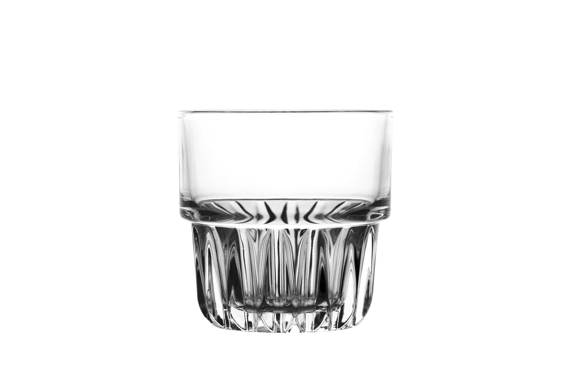 Everest Summit Set 12 Bicchieri Juice 14.8 cl In Vetro Temperato Impilabile - Set 12 Pz