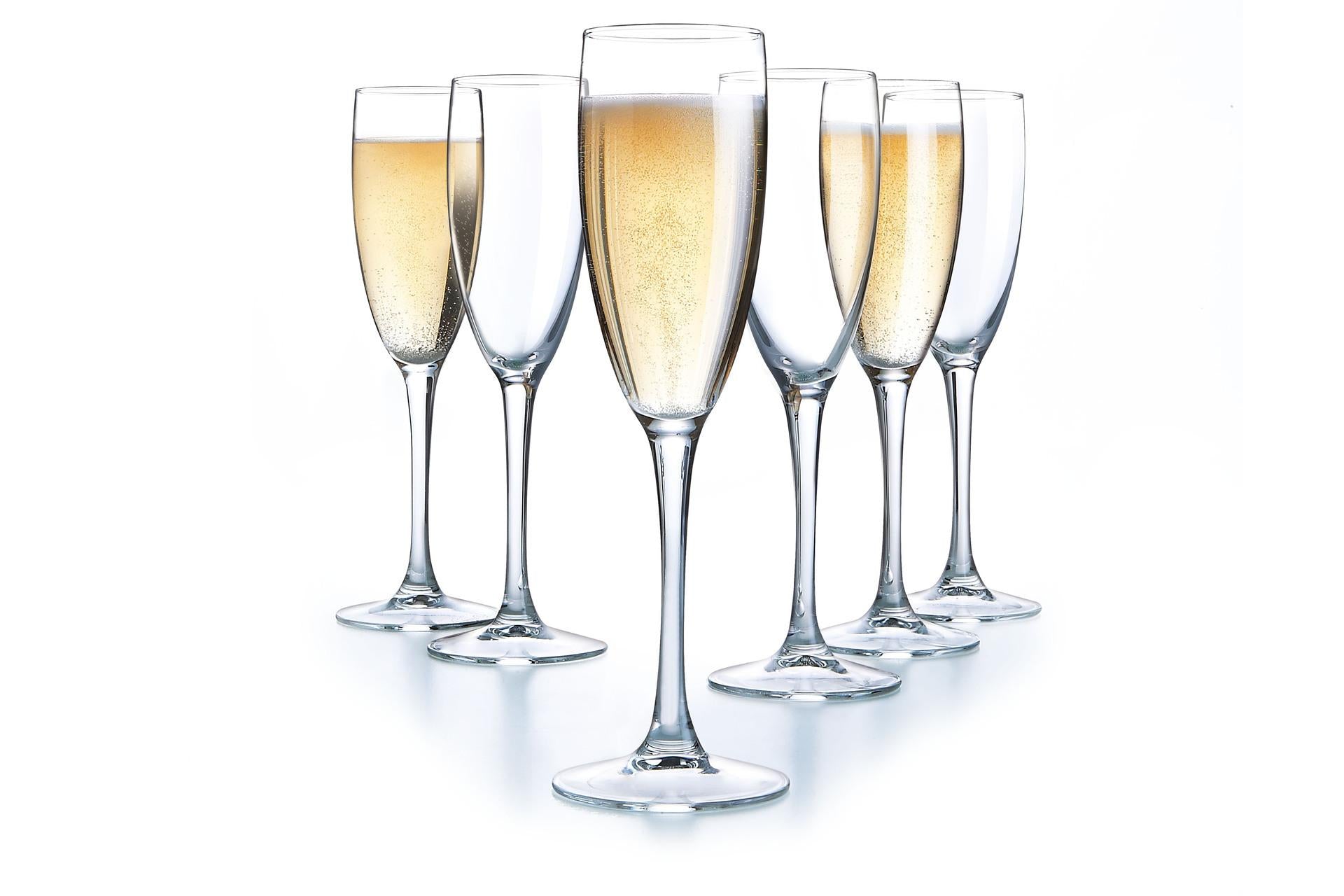 Arcoroc Vina Cabernet Tulip Calice Flute 19 cl - Set 6 Pz 8