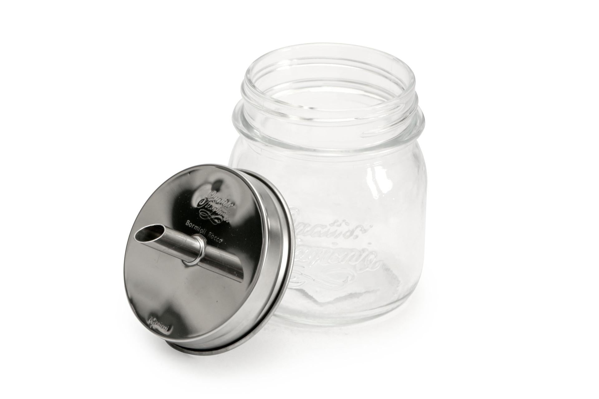 Bormioli Rocco Quattro Stagioni Genietti Vaso 0,25 L per Zucchero - Set 12 Pz