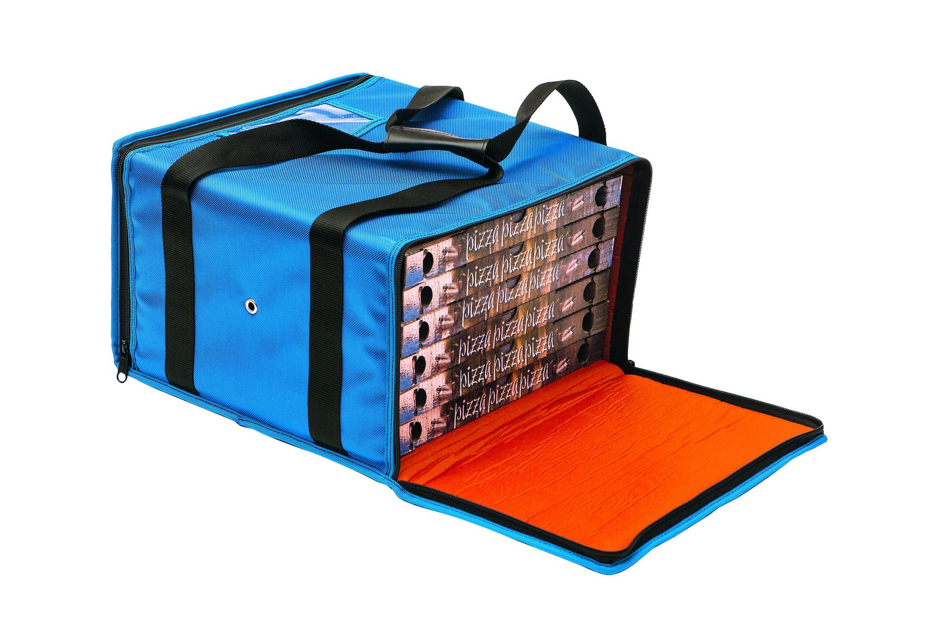 Gi Metal Borsa Termica Rigida 33 cm - In Nylon con Chiusura a Zip e Prese d'Aria