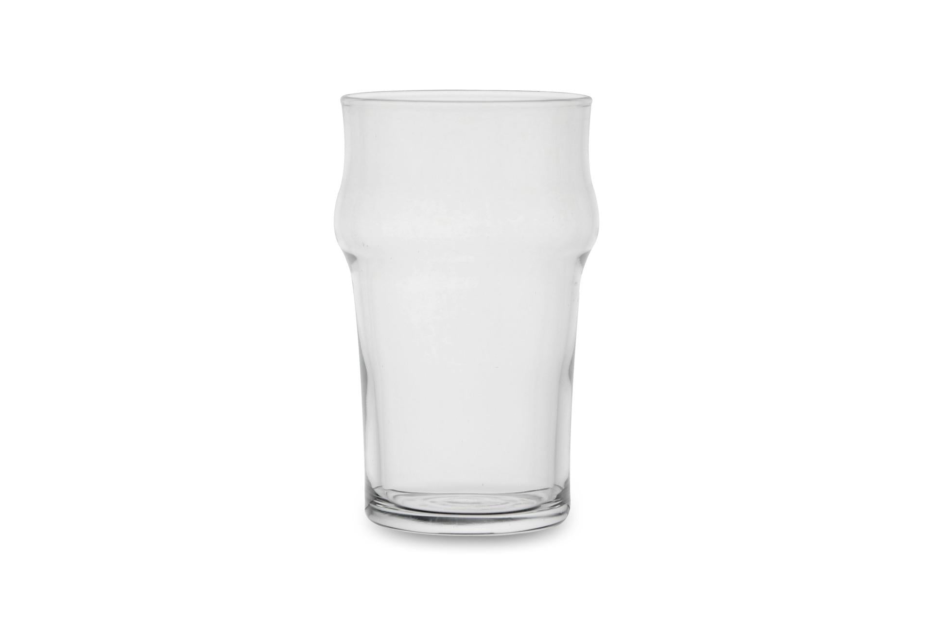 Arcoroc Nonic Bicchiere Birra 28 cl - 10 oz In Vetro Temperato Resistente agli Urti, Lavabile in Lavastoviglie - Set 48 Pz