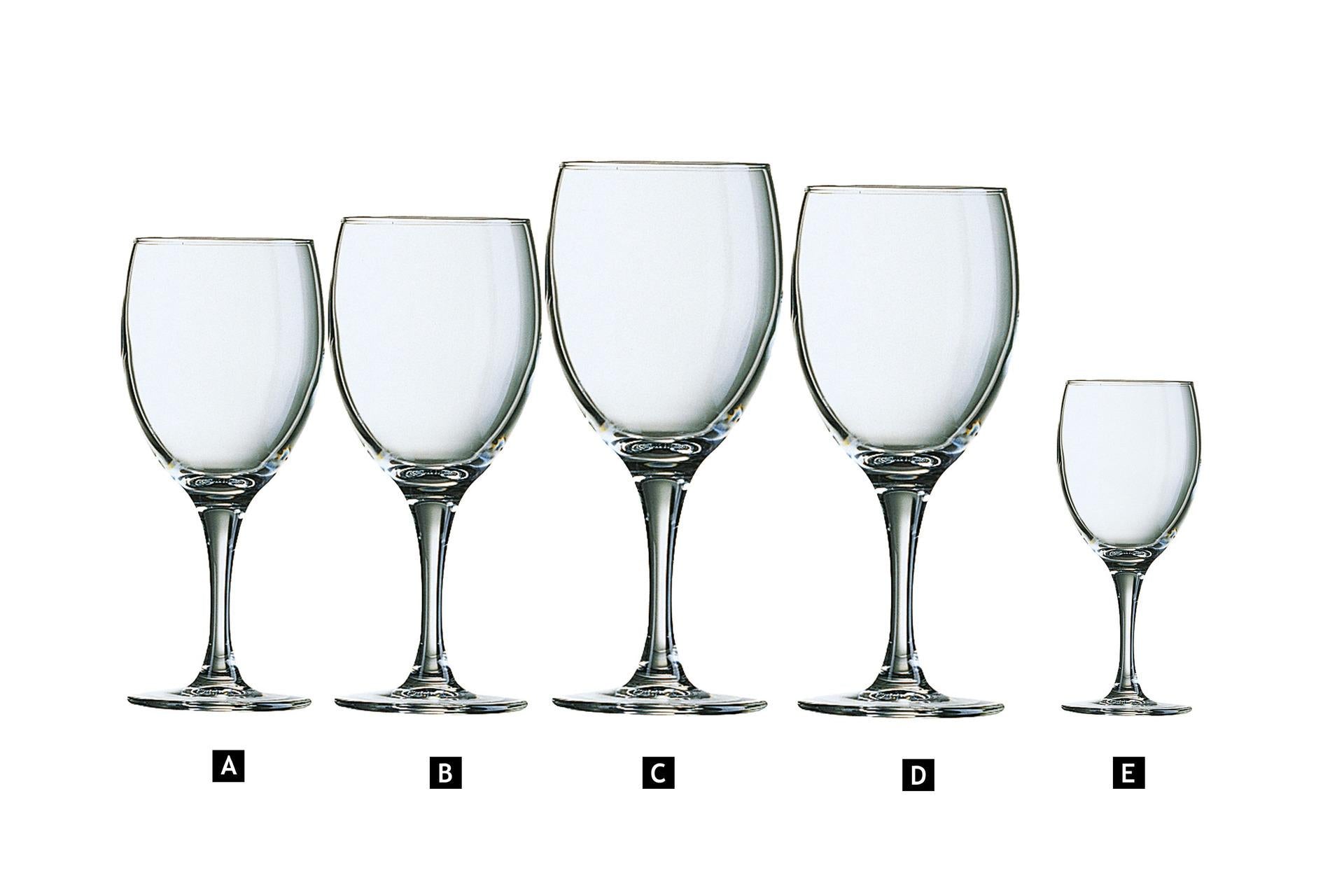 Arcoroc Elegance Calice N.5 - 12 cl In Vetro - Set 12 Pz 4