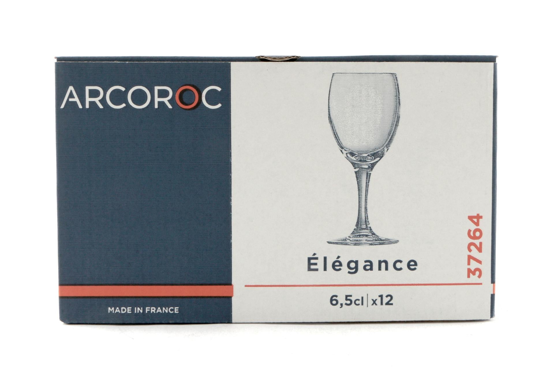 Arcoroc Elegance Calice N.7 - 6.5 cl - Set 12 Pz 6