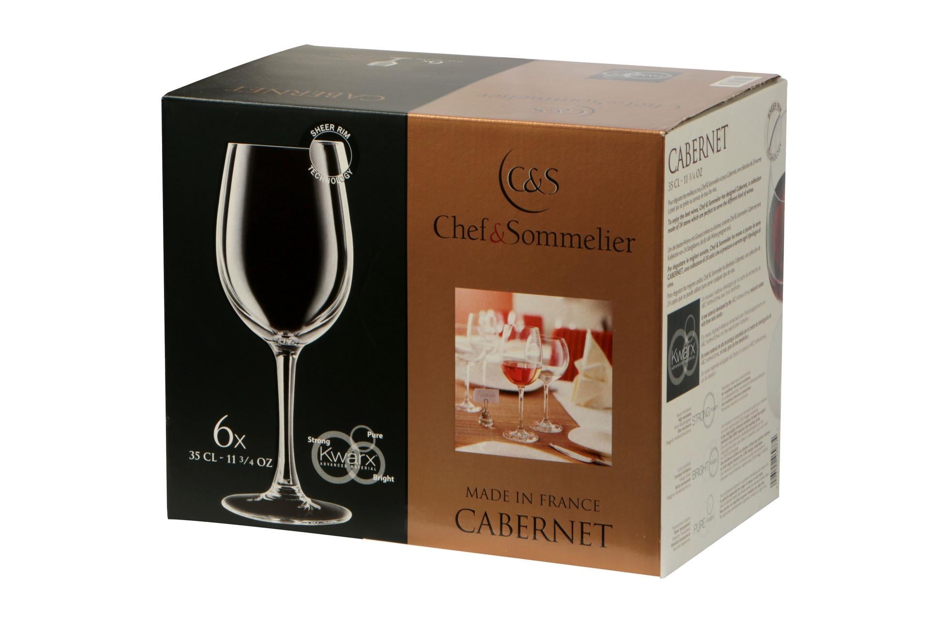 Arcoroc Cabernet Tulipe Calice 35 cl - In Vetro Cristallino Superiore Krysta - Set 6 Pz 5