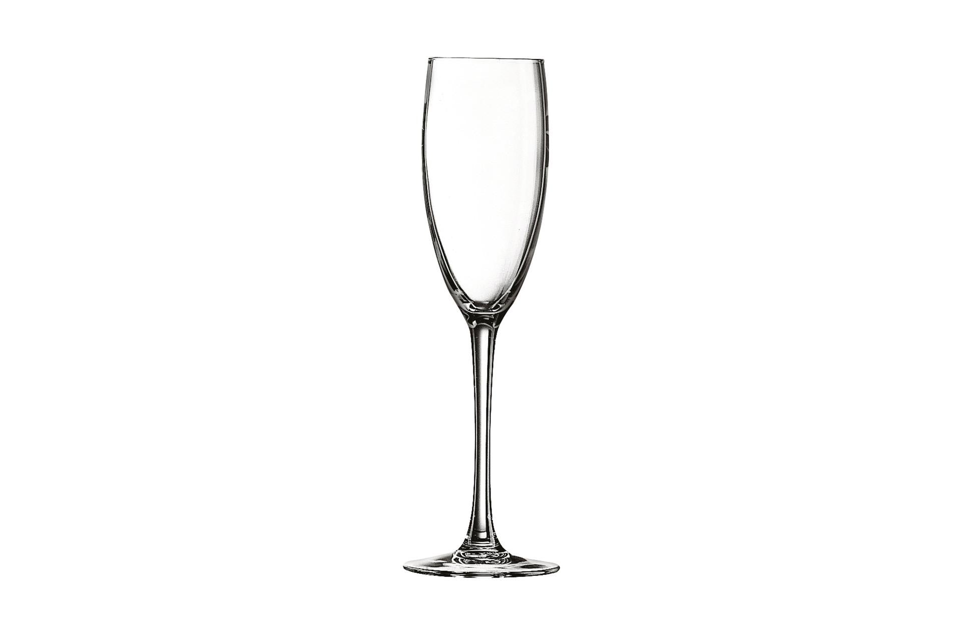 Arcoroc Cabernet Tulipe Calice Flut 16 cl In Vetro - Set 6 Pz