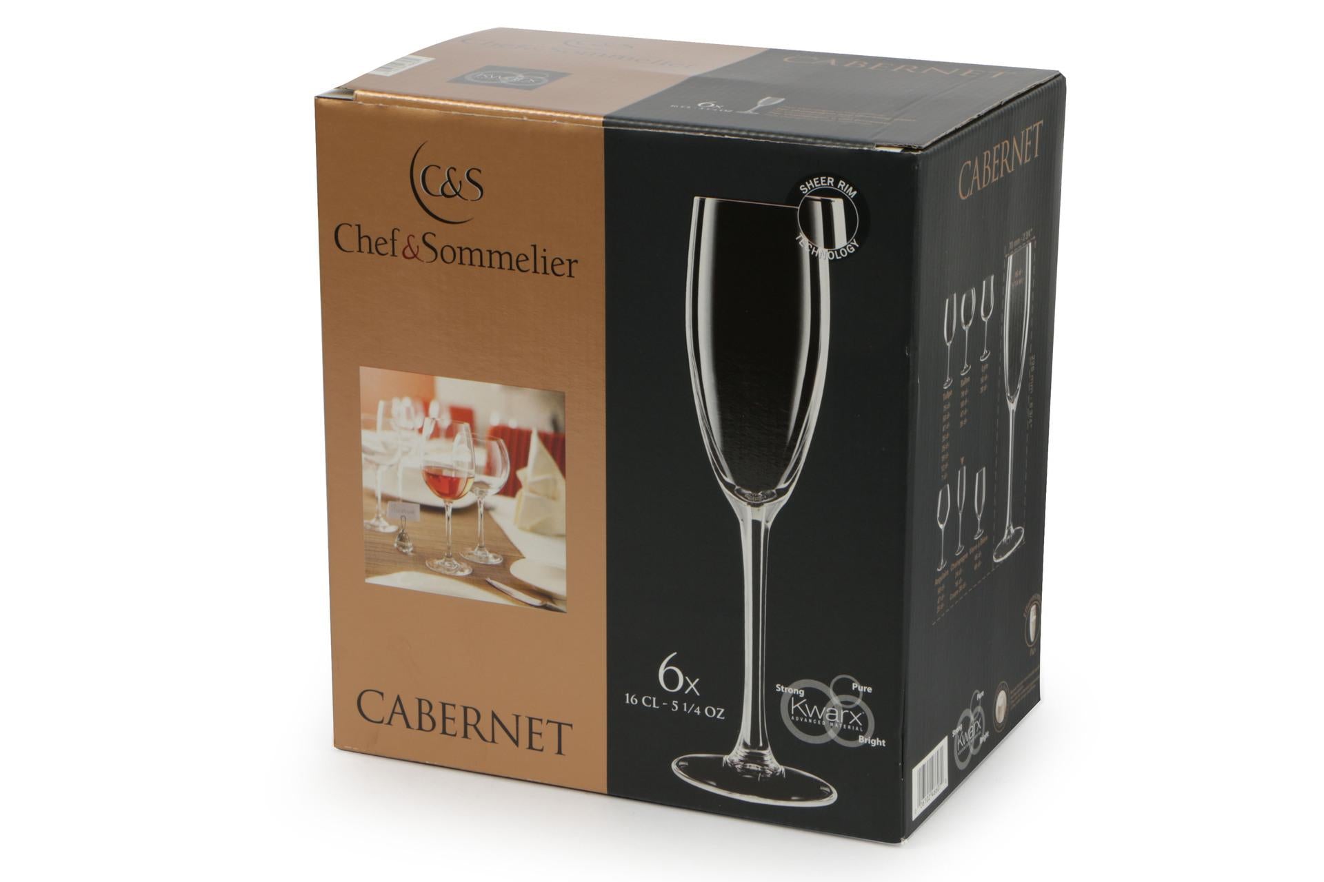 Arcoroc Cabernet Tulipe Calice Flut 16 cl In Vetro - Set 6 Pz 3