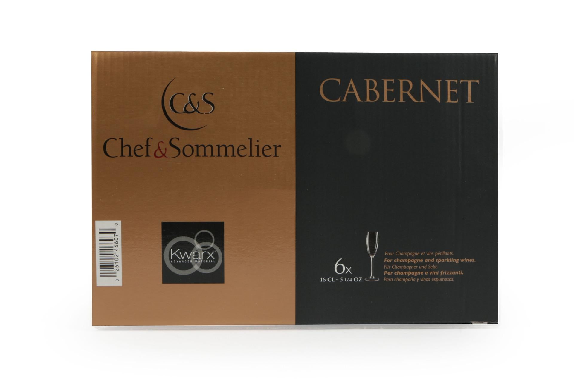 Arcoroc Cabernet Tulipe Calice Flut 16 cl In Vetro - Set 6 Pz 4