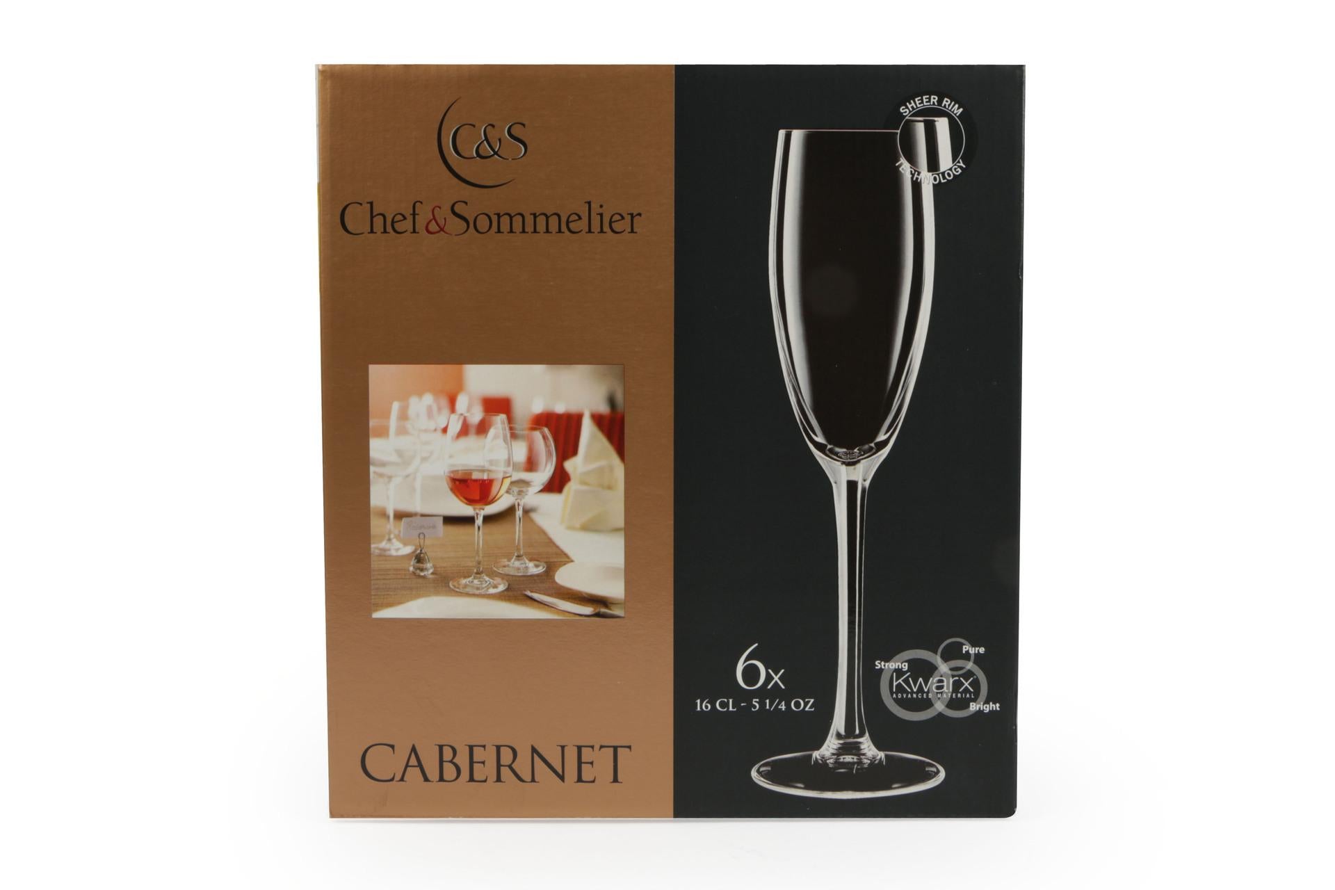Arcoroc Cabernet Tulipe Calice Flut 16 cl In Vetro - Set 6 Pz 7