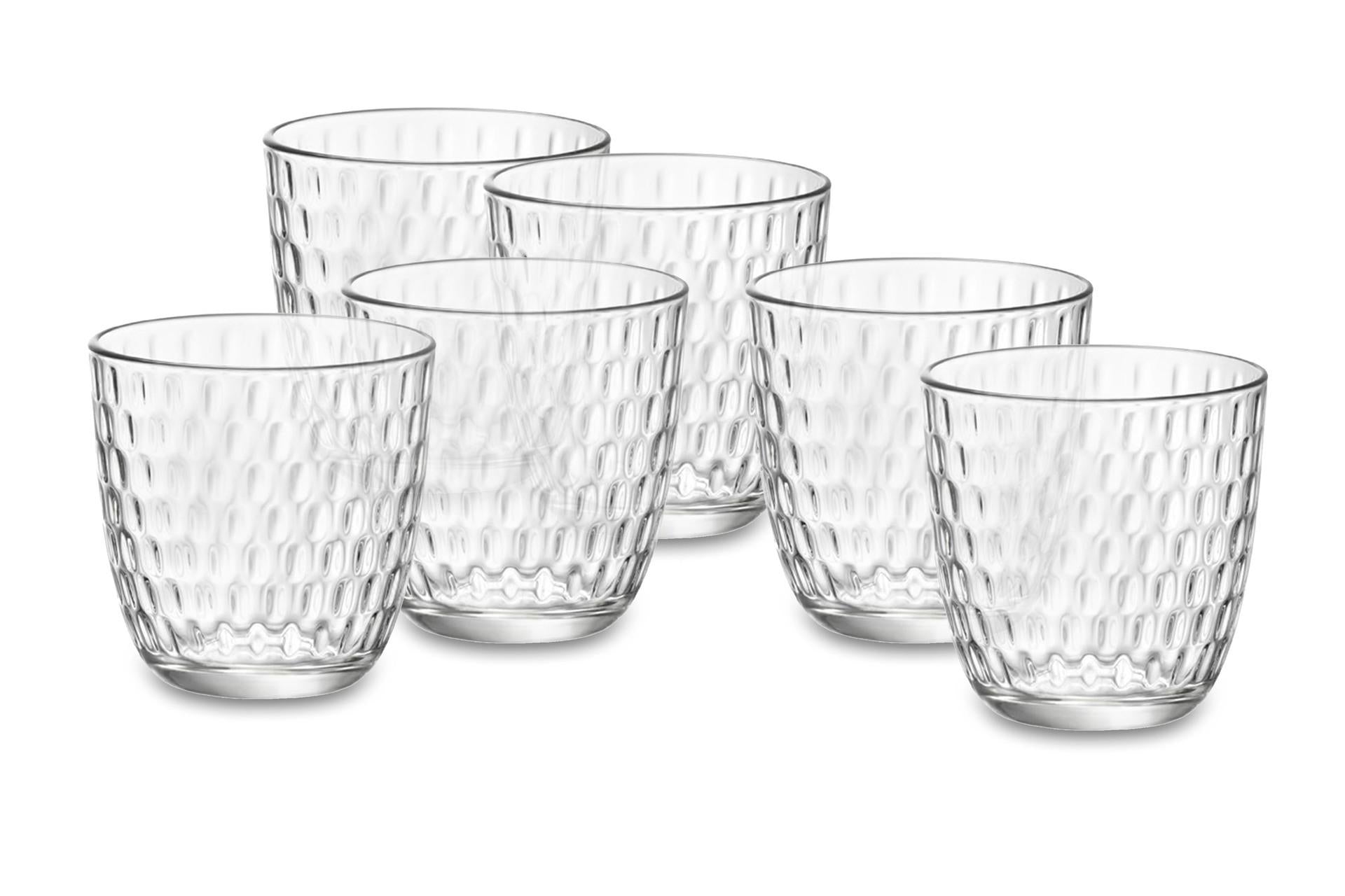 Bormioli Rocco Slot Set 6 Bicchieri Acqua 29 cl - Set 6 Pz