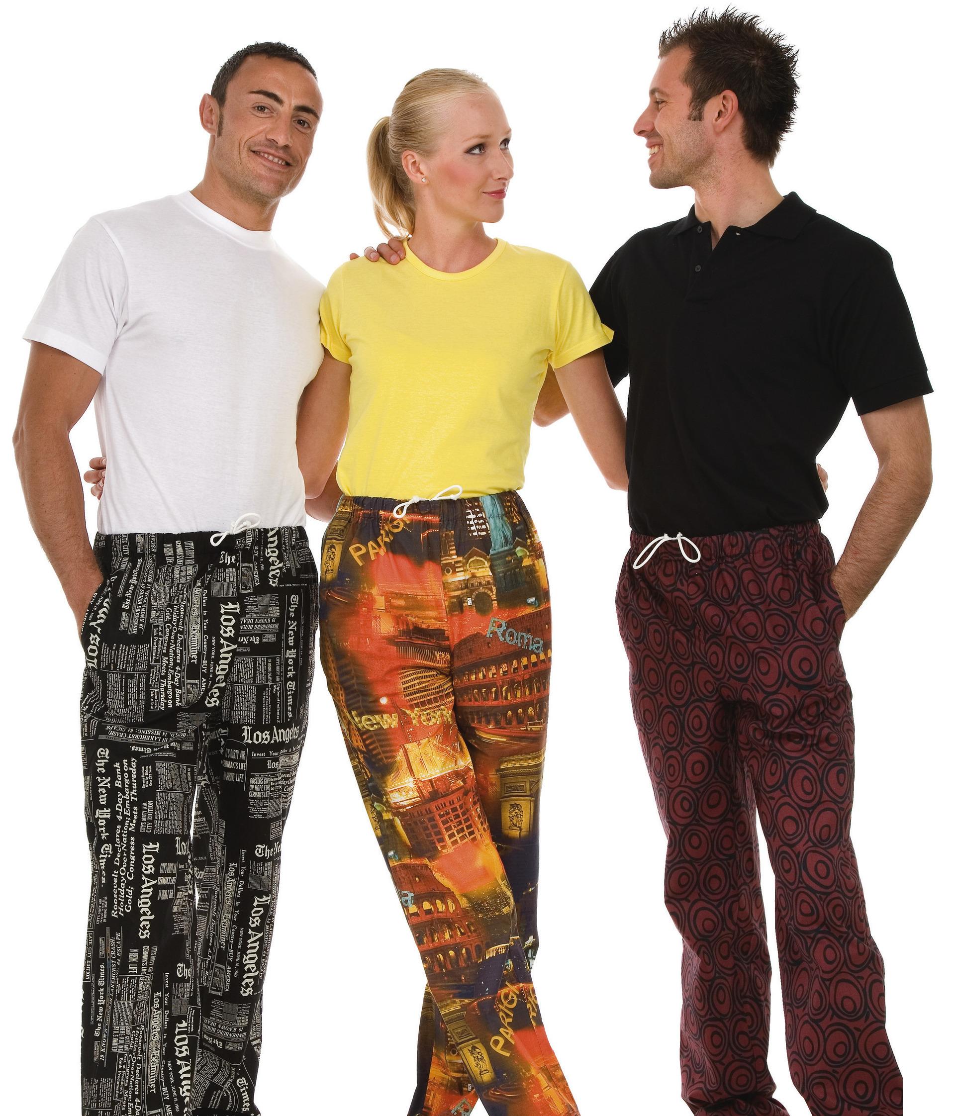 Toma Pantalone Cuoco Milton Giornale Taglia XL