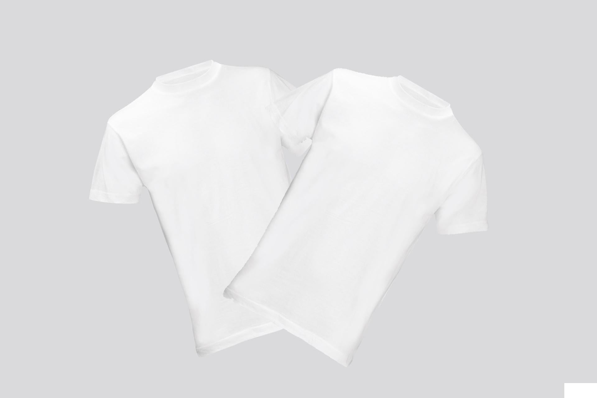 Toma T-Shirt Bianca Taglia L - Confezione da 2 Pezzi - Set 2 Pz