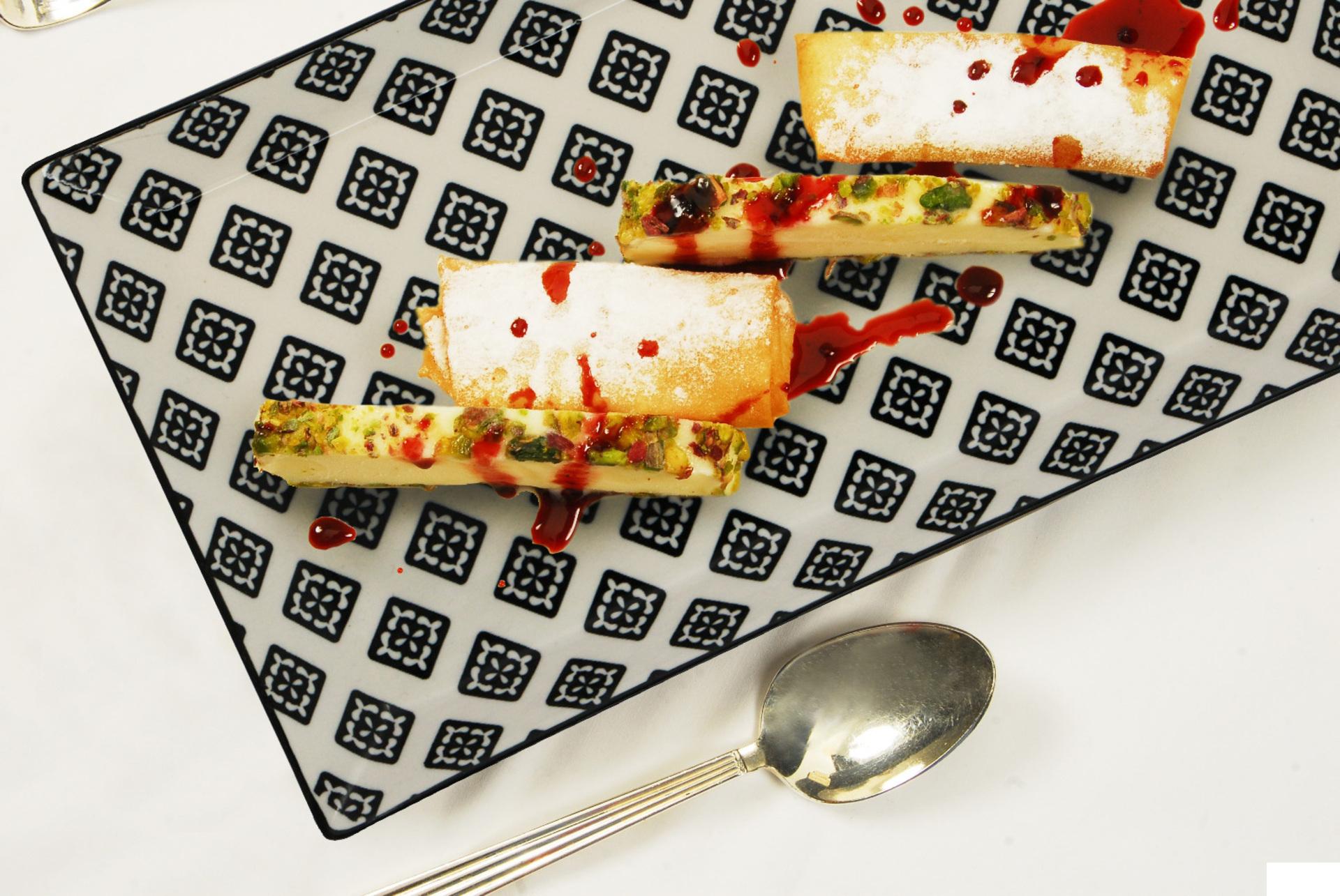 Import Tavola Mosaik Piatto Rettangolare 23.5 x 9 cm In Stoneware Con Decori Assortiti - Set 8 Pz 5