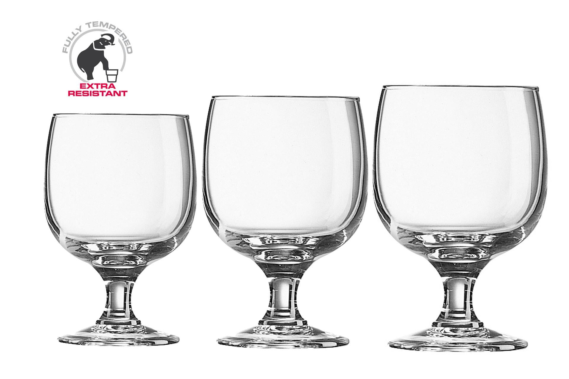 Arcoroc Amelia Calice Vino 19 cl - Calice in Vetro Temperato Impilabile - Set 12 Pz 6