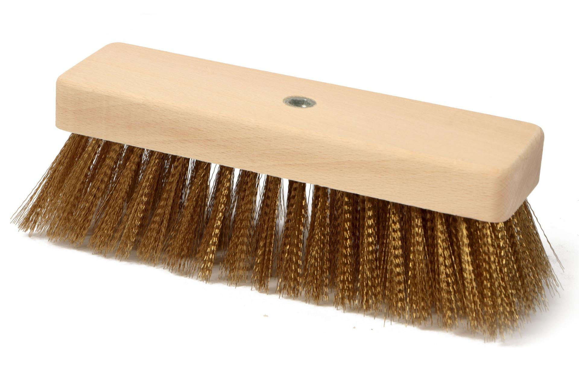 Gi Metal Ricambio Spazzola Rettangolare 20 x 6 cm Con Setole In Ottone Per Forno