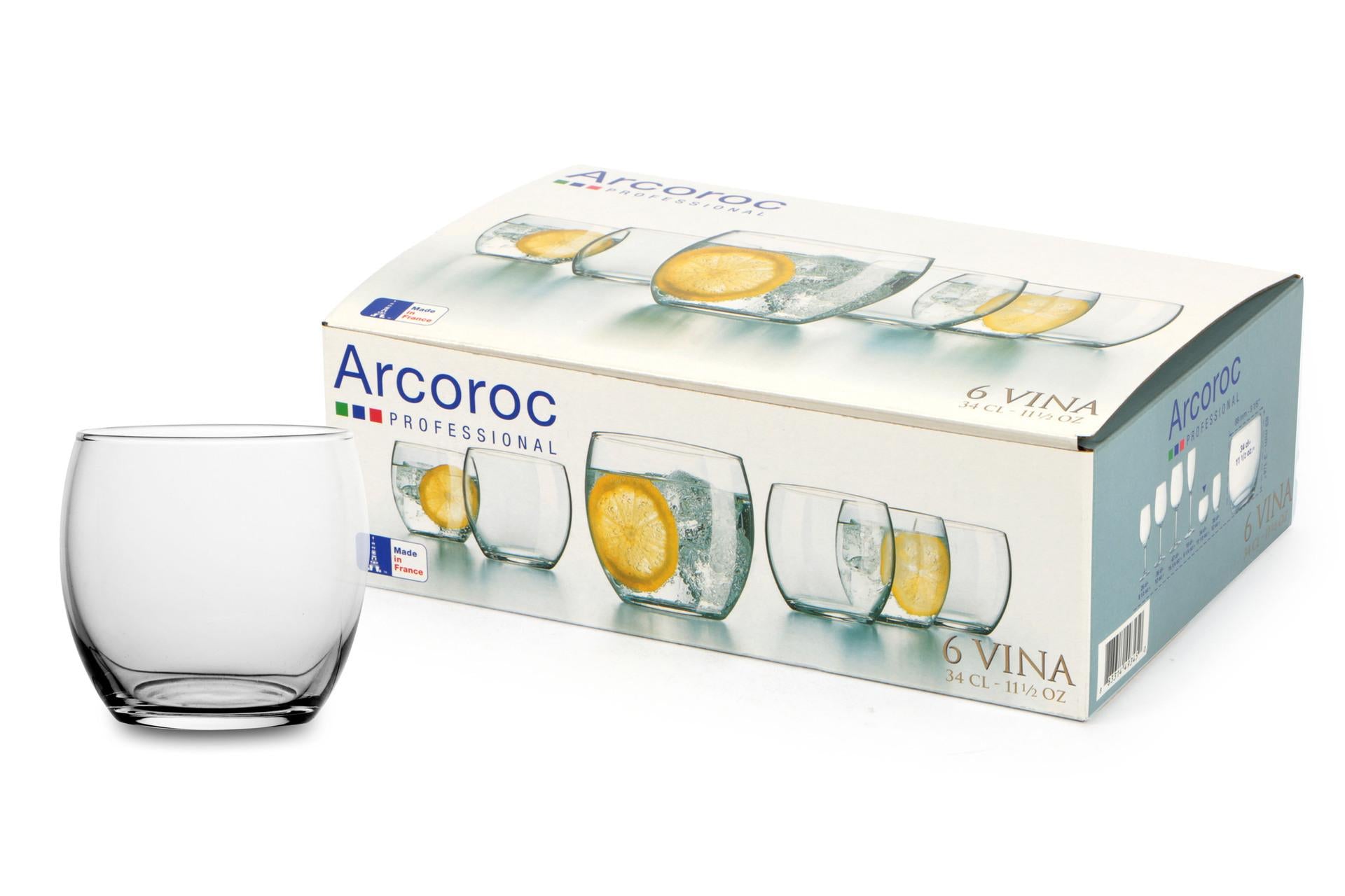 Arcoroc Vina Cabernet Tulip Bicchiere 34 cl - Set 6 Pz
