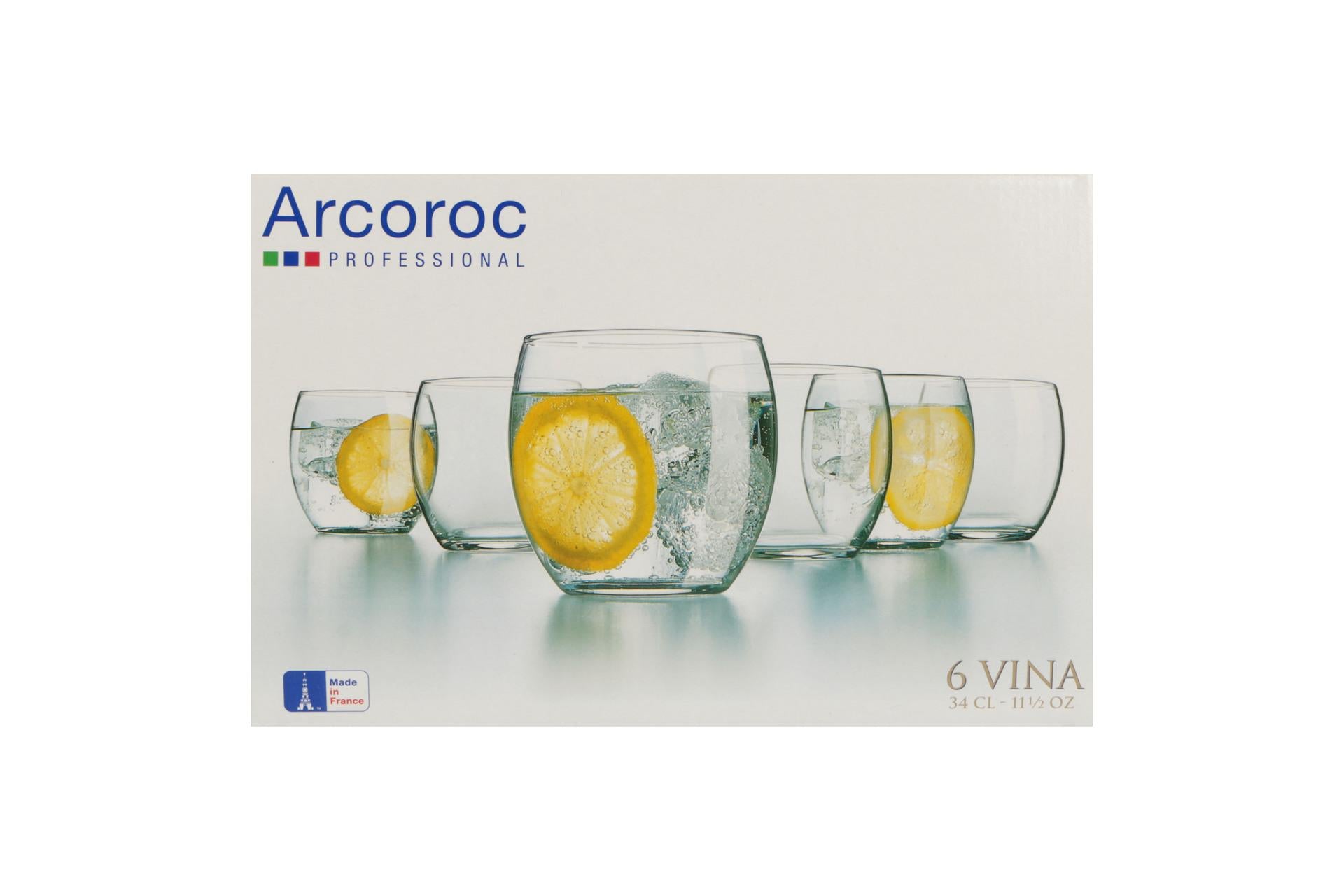 Arcoroc Vina Cabernet Tulip Bicchiere 34 cl - Set 6 Pz 4
