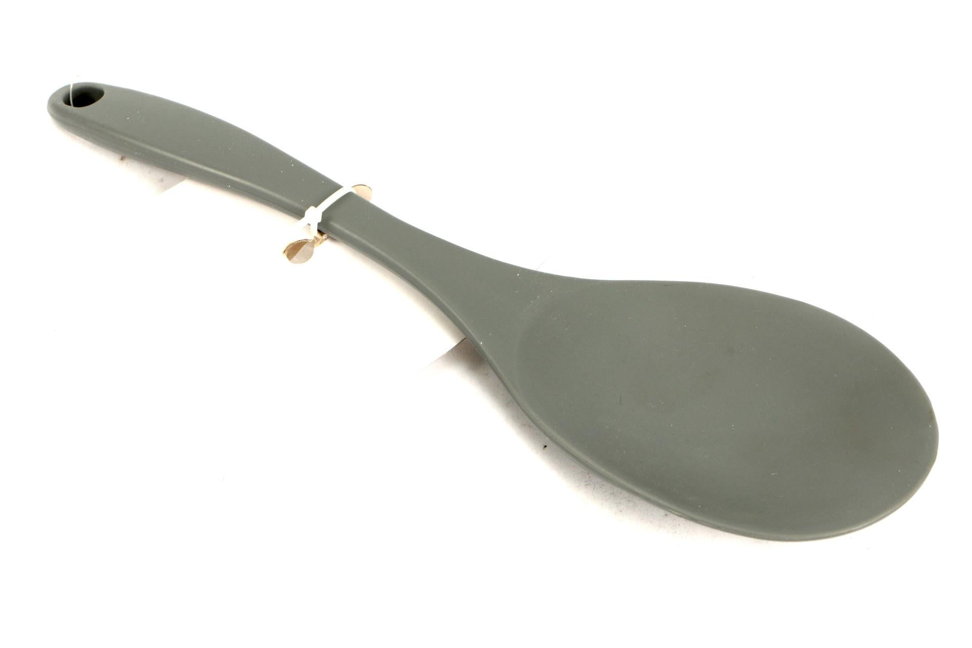 Tablecraft Cucchiaione In Silicone 29.5 cm - Mestolame Igienico e Resistente, Appendibile e Non Abrasivo