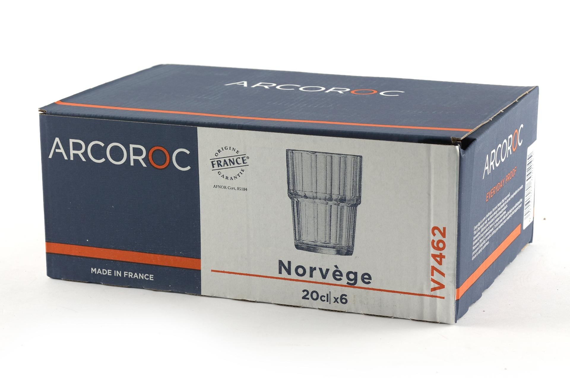 Arcoroc Norvege Set 6 Bicchieri Bassi 20 cl In Vetro Temperato - Set 6 Pz 4