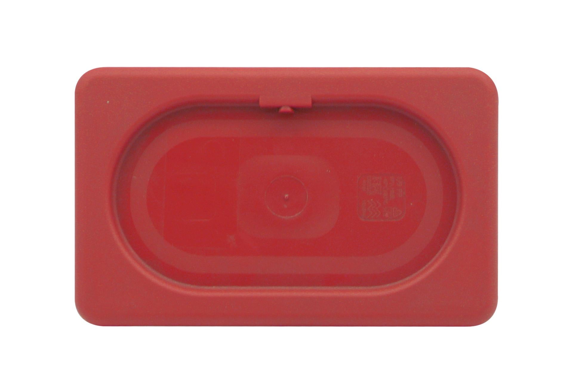 Mori2A Coperchio Gastronorm In Polipropilene 1/9 - Rosso