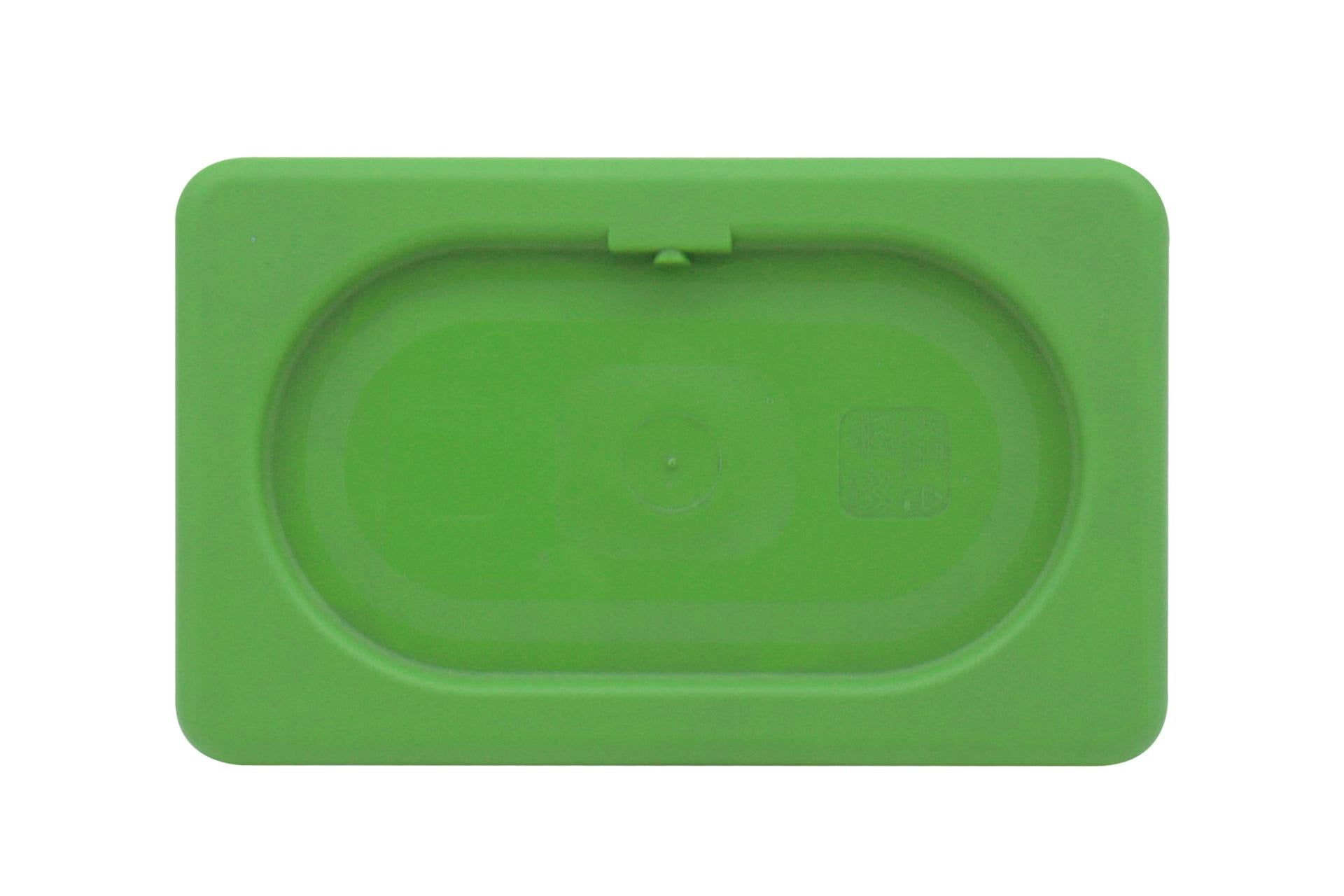 Mori2A Coperchio Gastronorm In Polipropilene Verde 1/9 - Per Bacinelle GN