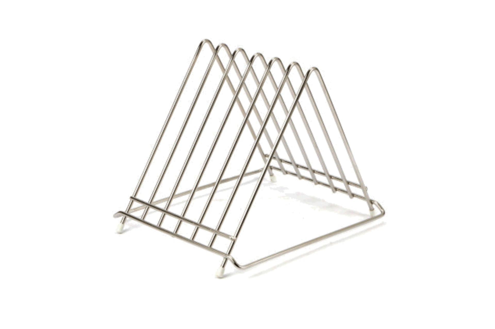 Filtex Porta Taglieri Cromato 6 Posti - 26 x 31 x 27 cm 1